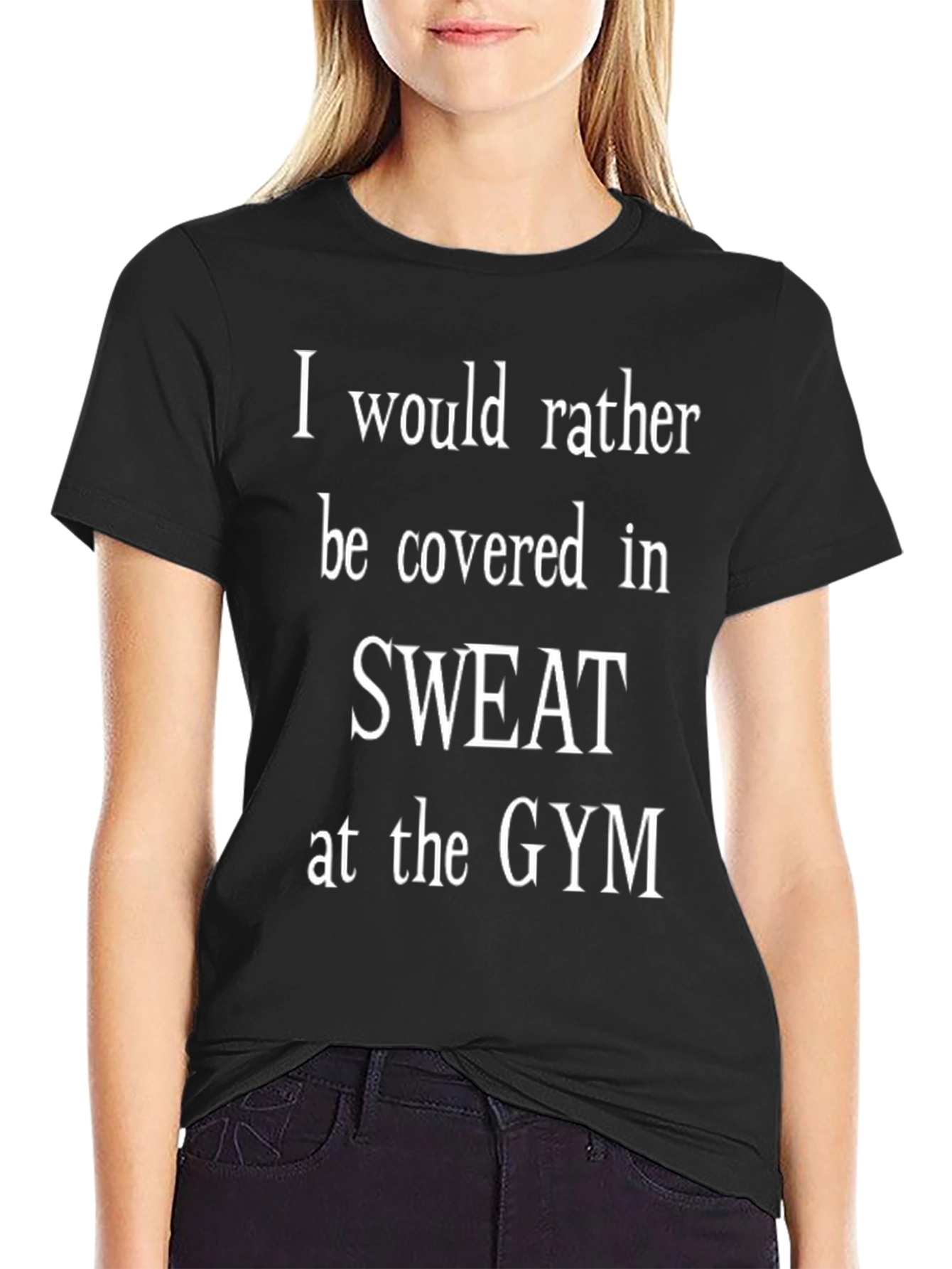 Gym Sweat T-Shirt: Workout Motivation Tee