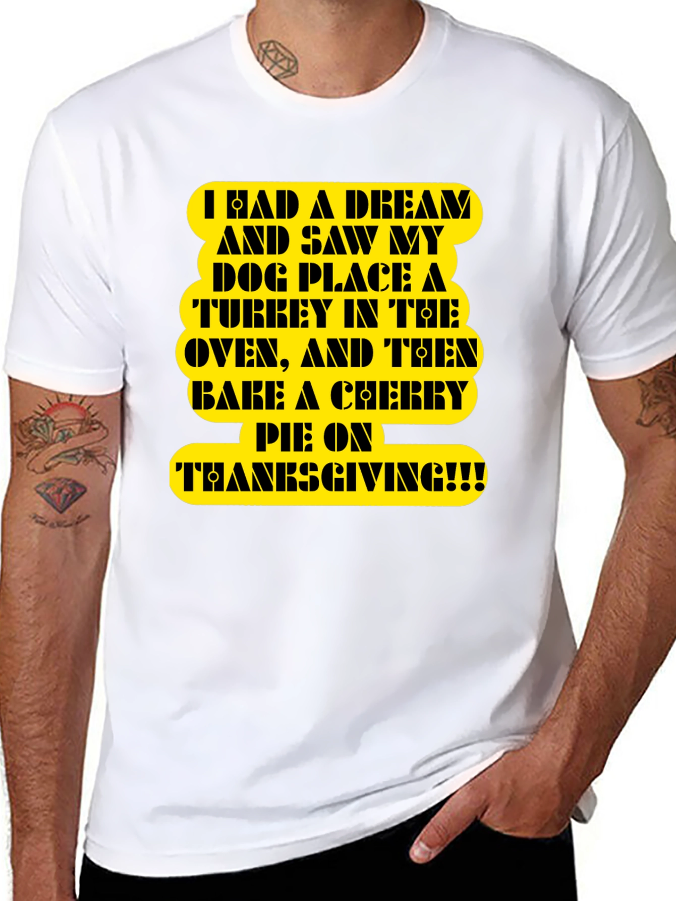Funny Thanksgiving Dream T-Shirt