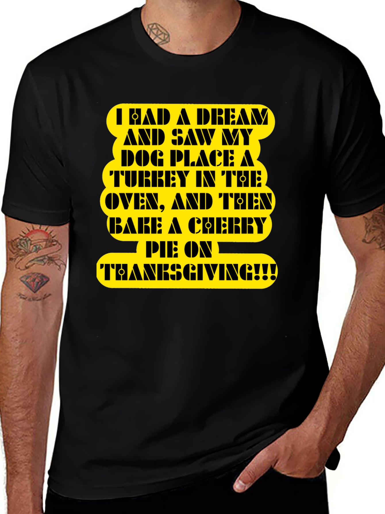 Funny Thanksgiving Dream T-Shirt