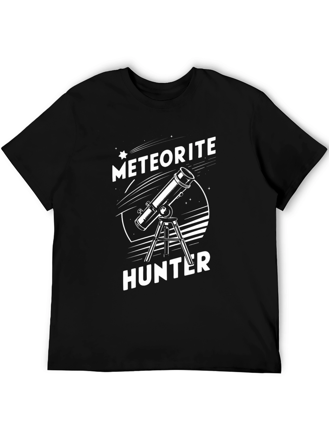 Meteorite Hunter T-Shirt Astronomy Telescope Tee