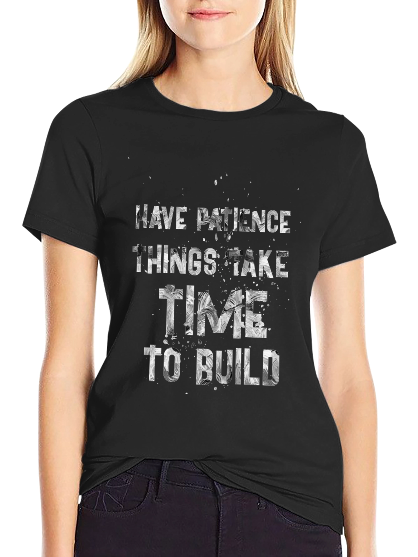 Patience Build Up T-Shirt