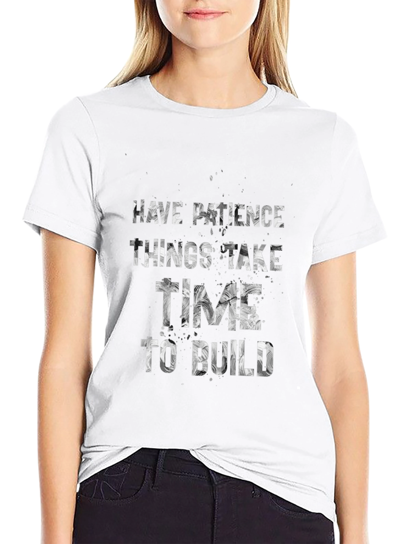 Patience Build Up T-Shirt