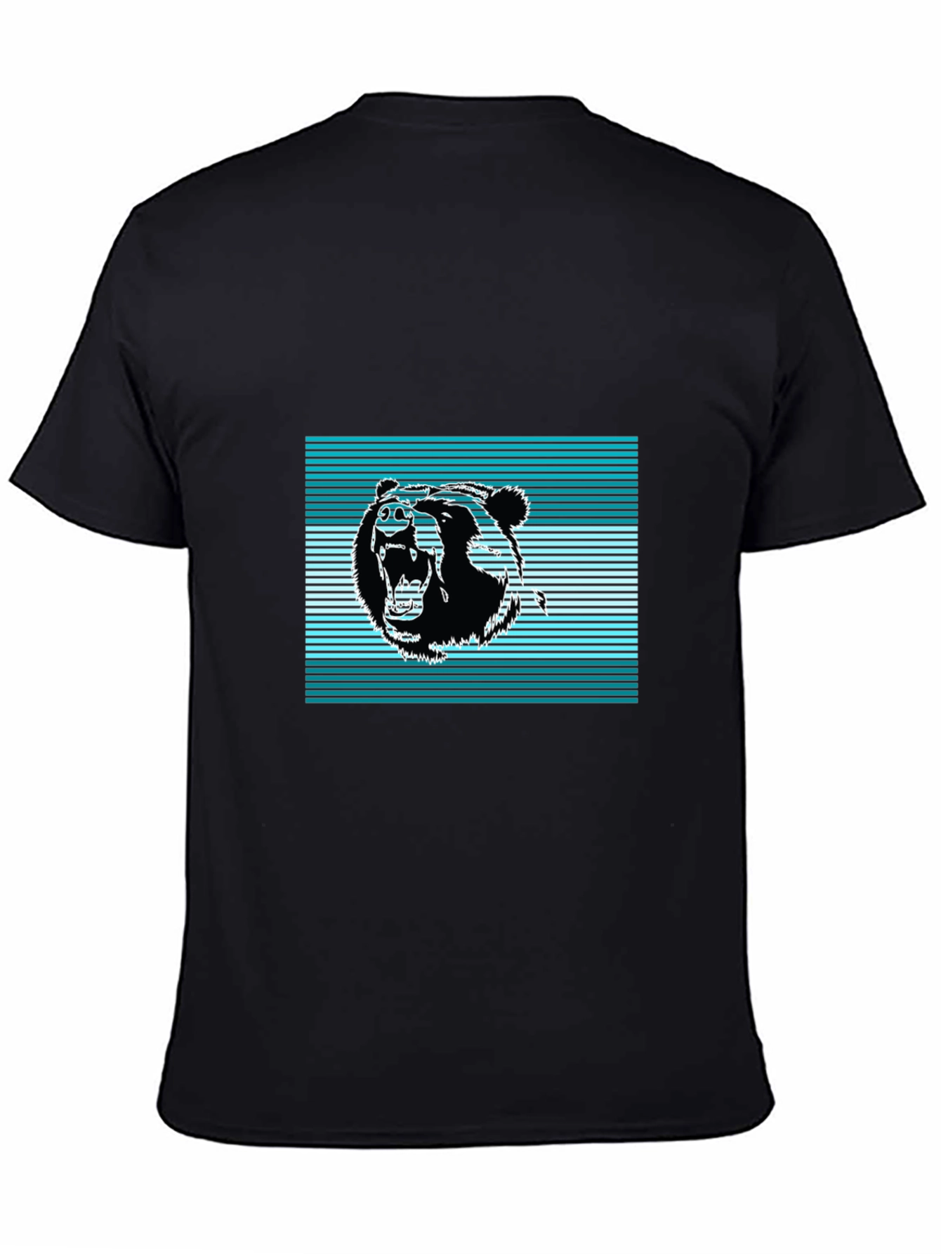 Bear Graphic Print T-Shirt
