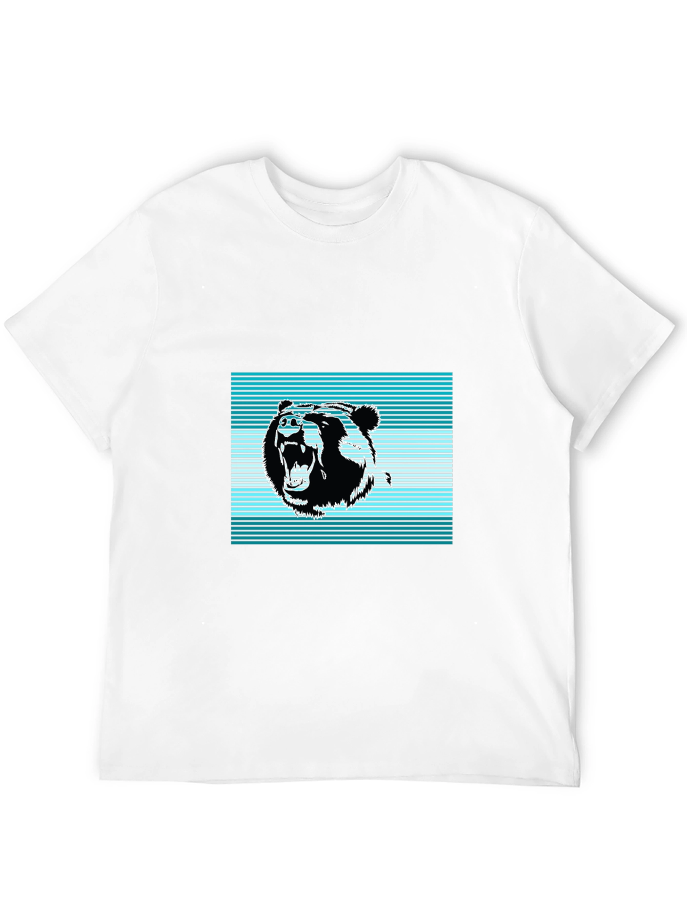 Bear Graphic Print T-Shirt
