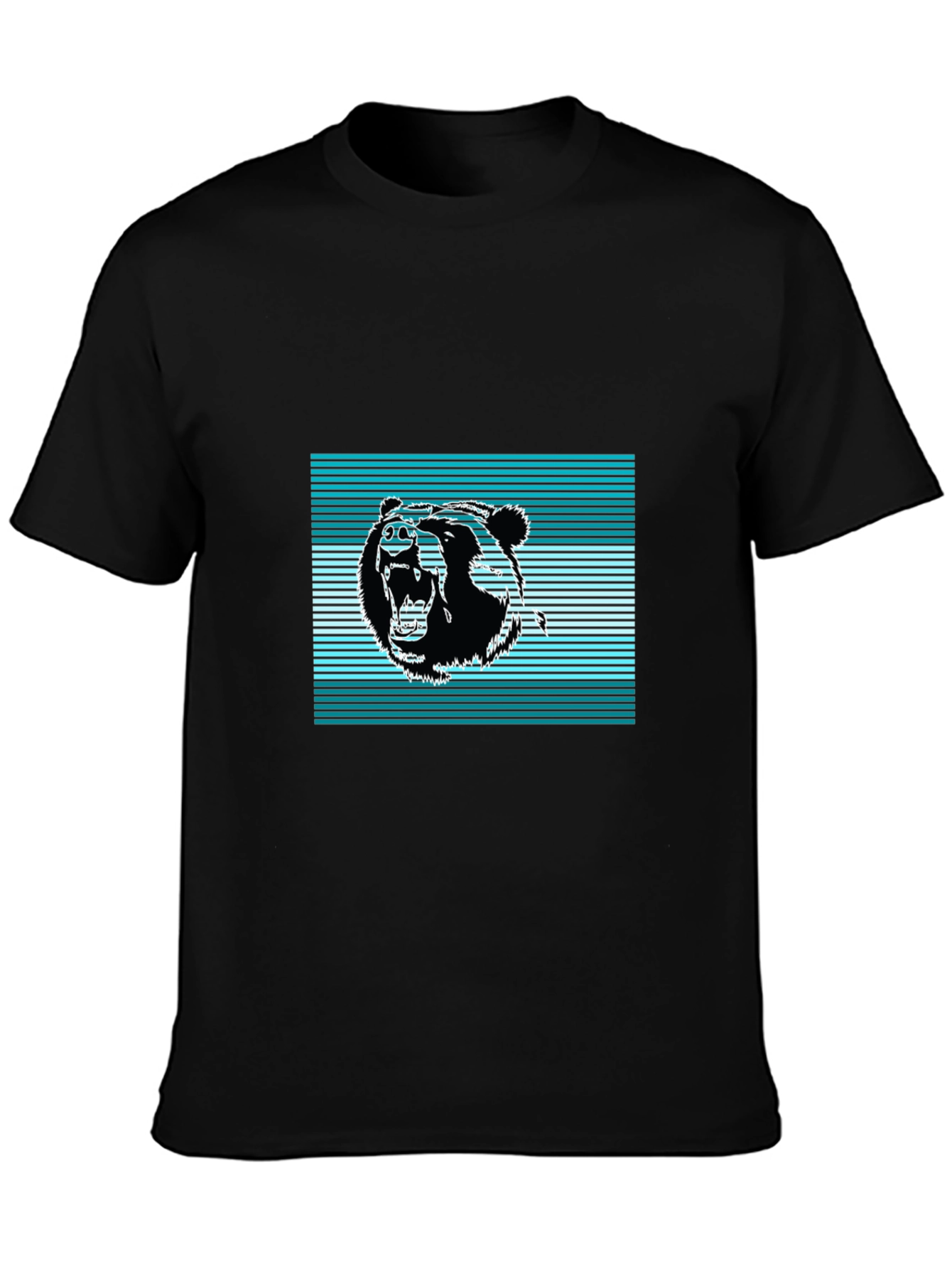 Bear Graphic Print T-Shirt