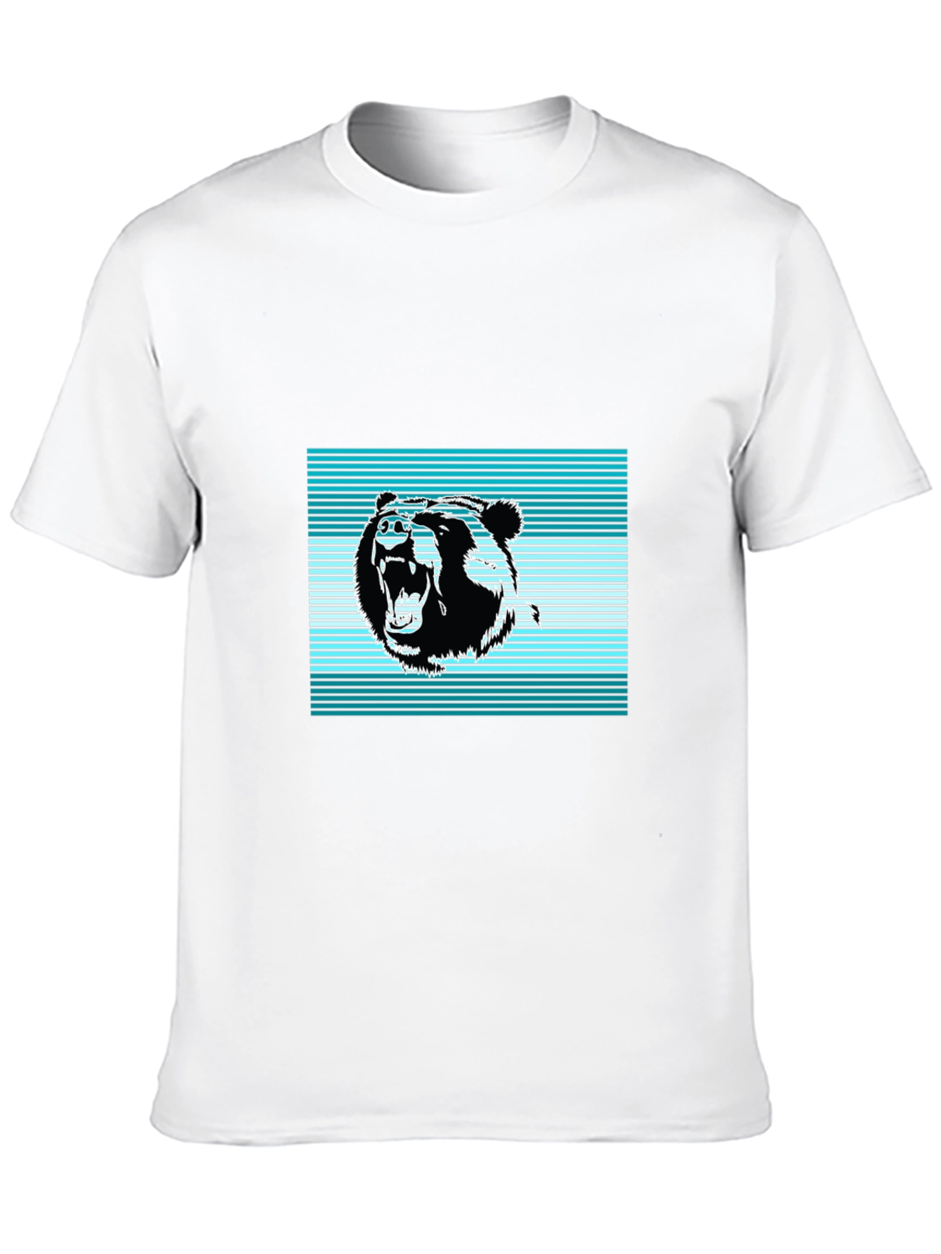Bear Graphic Print T-Shirt