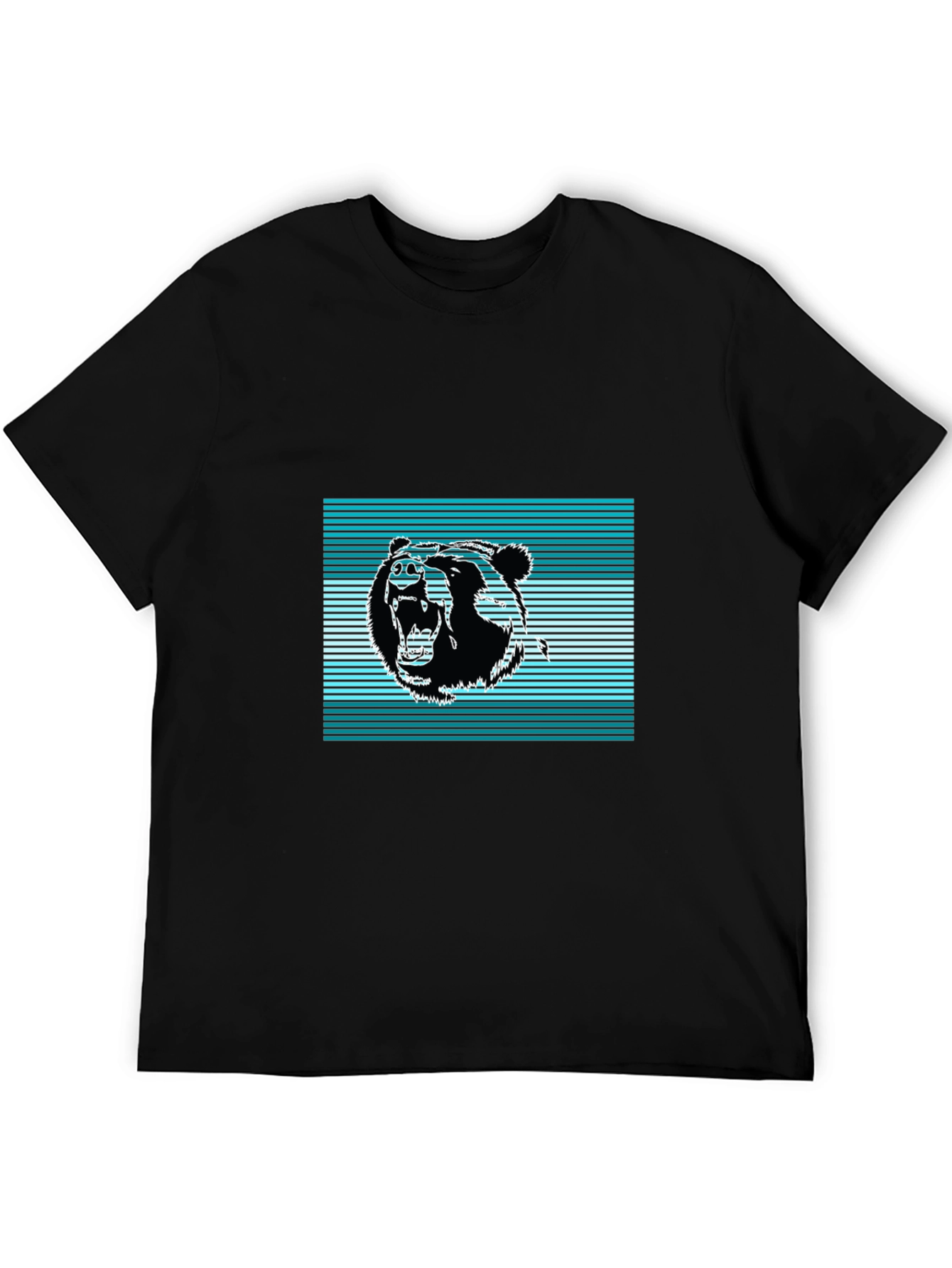 Bear Graphic Print T-Shirt