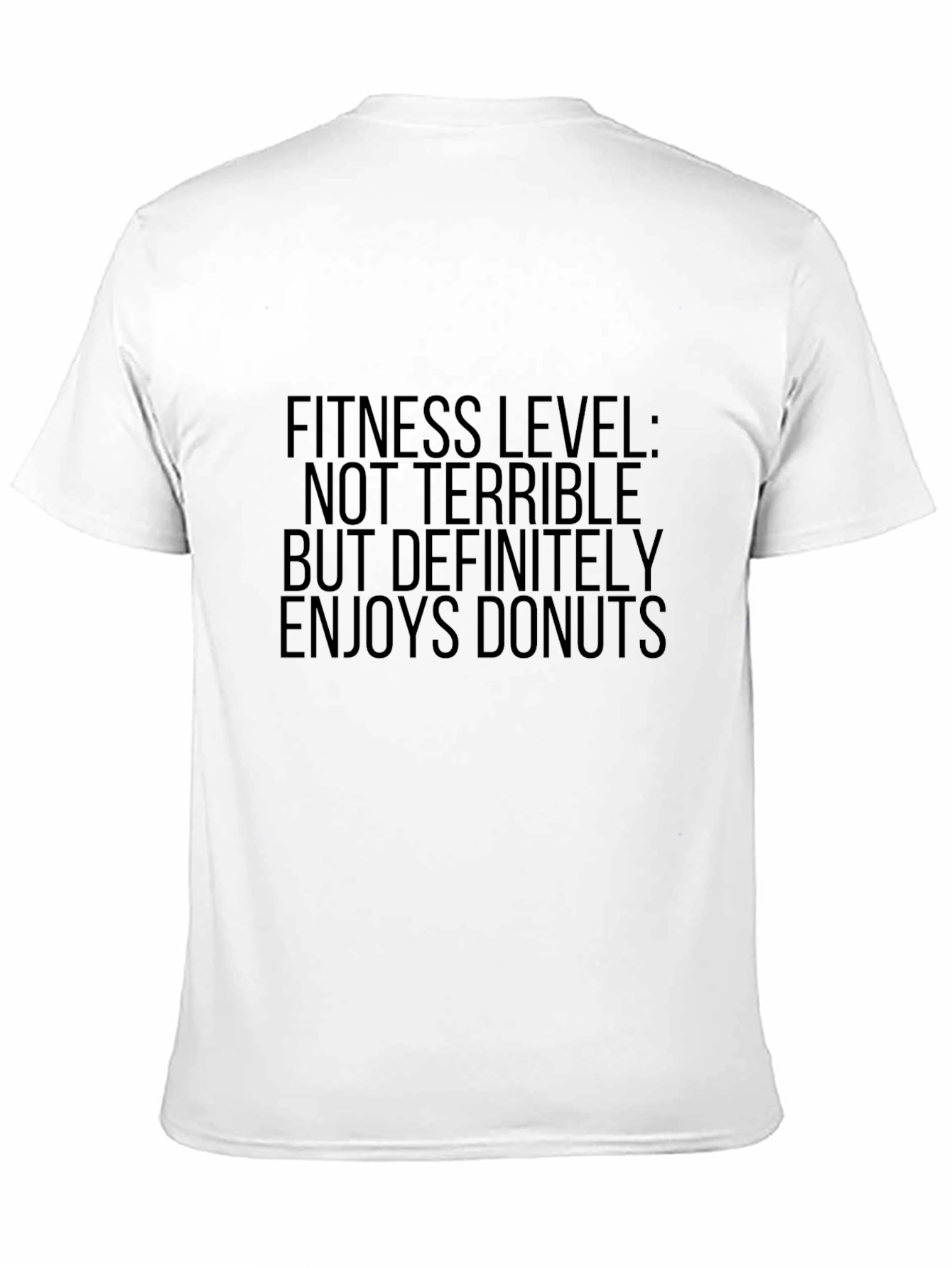 Fitness Level Donuts Mens T-Shirt