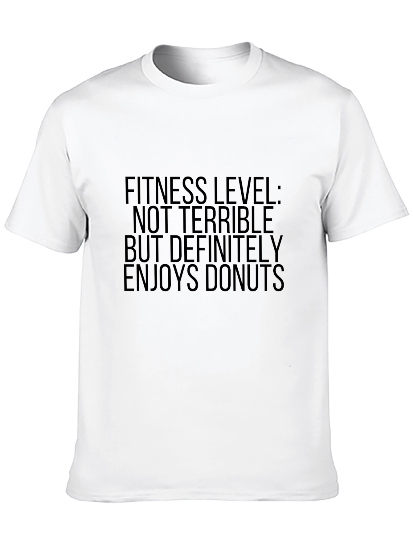 Fitness Level Donuts Mens T-Shirt
