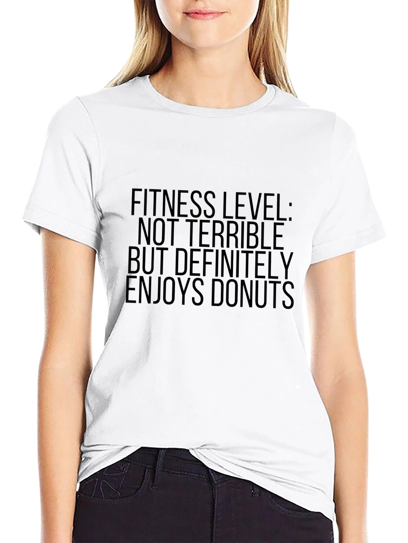 Fitness Level Donuts Mens T-Shirt