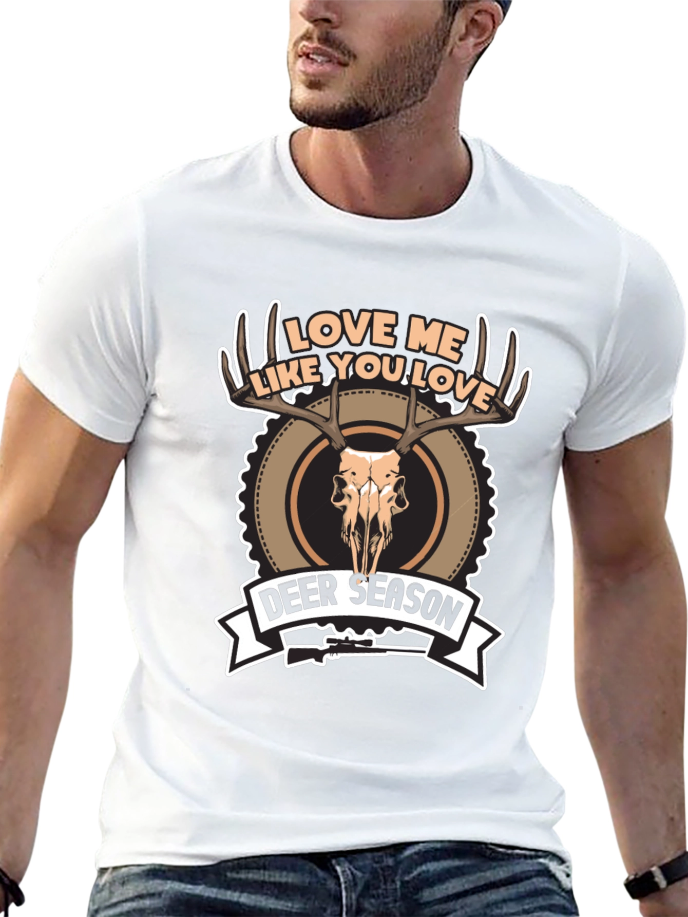 Love Me Like You Love Deer Season Graphic Tee