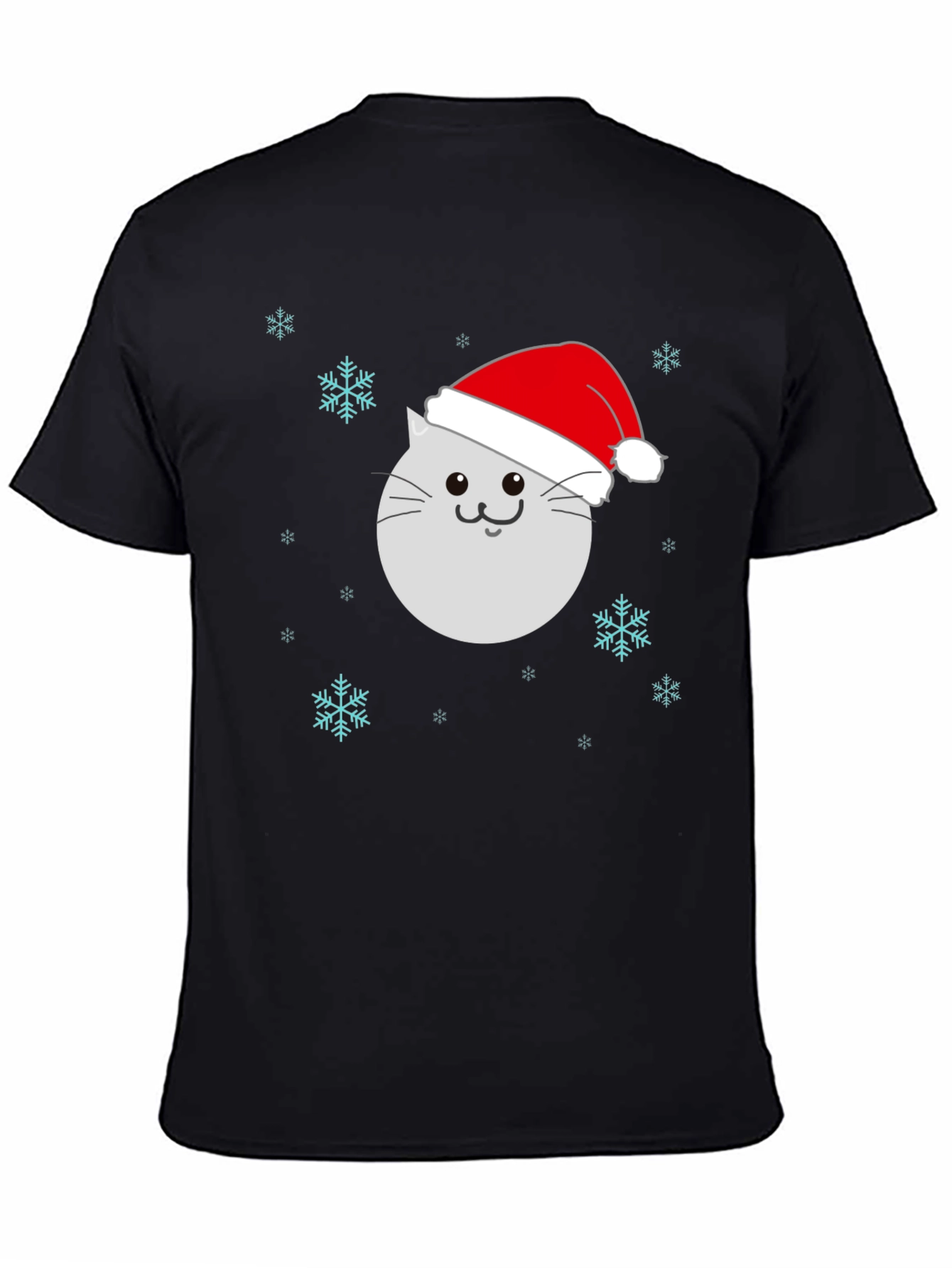 Festive Cat Christmas T-Shirt