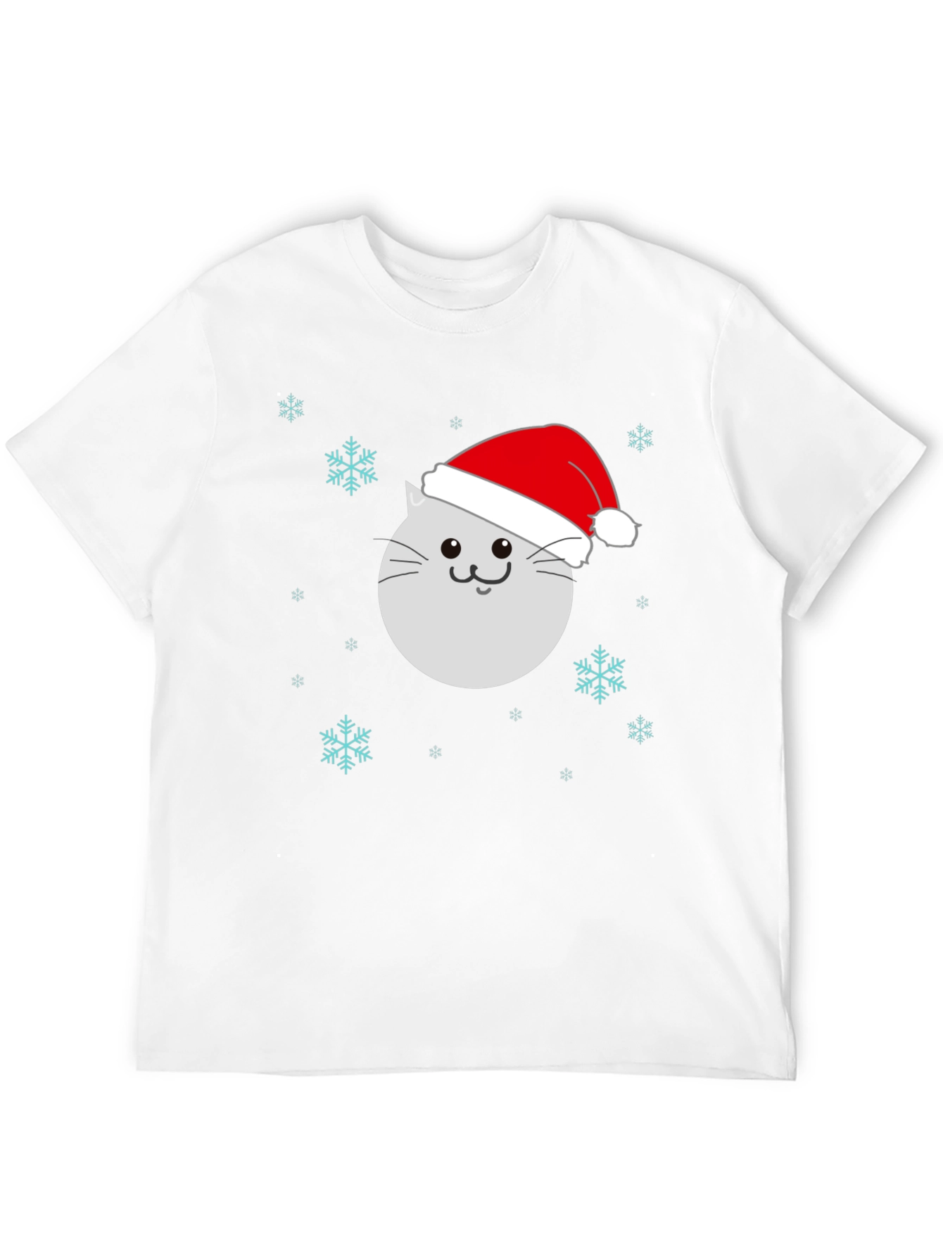 Festive Cat Christmas T-Shirt