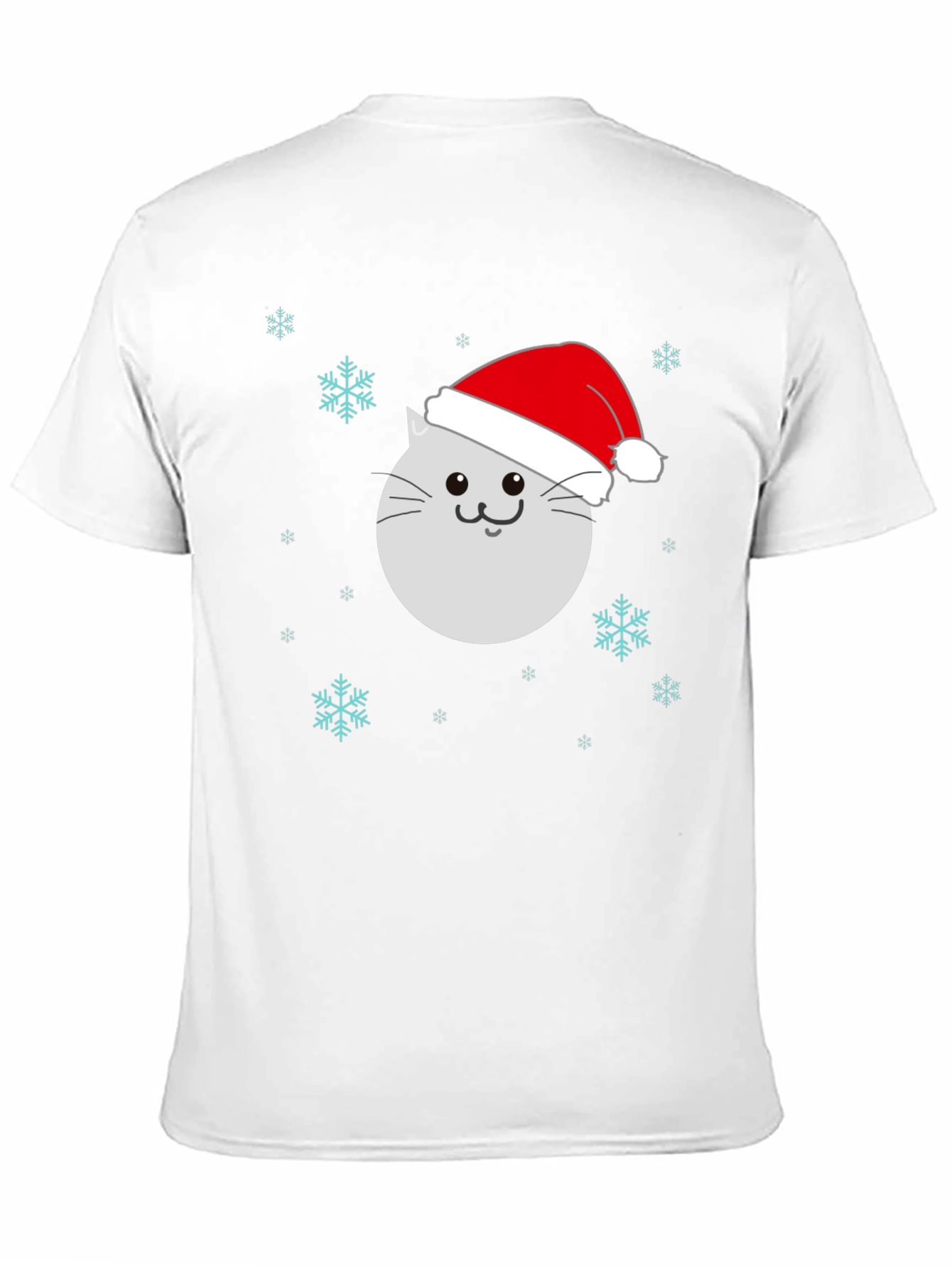 Festive Cat Christmas T-Shirt