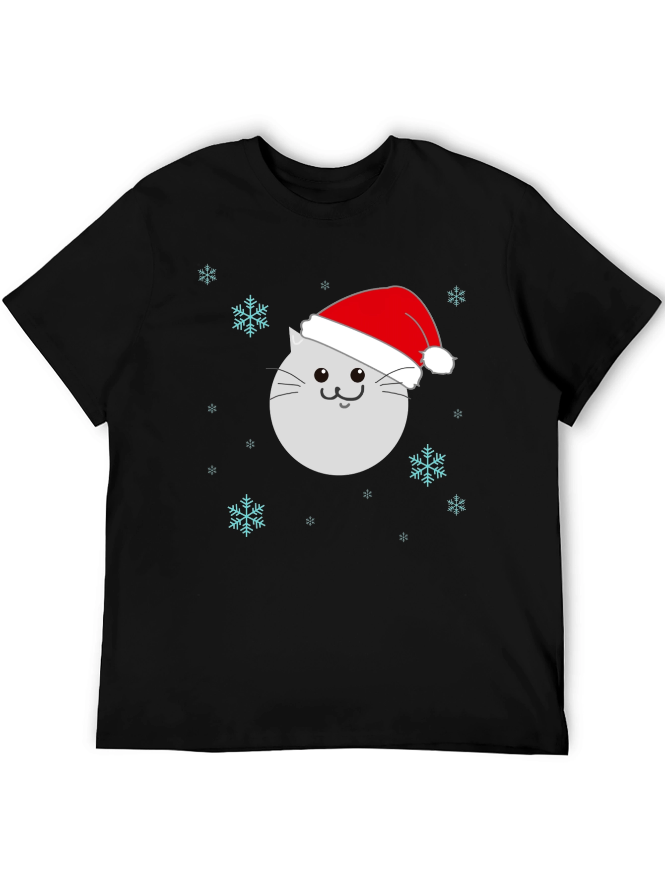 Festive Cat Christmas T-Shirt
