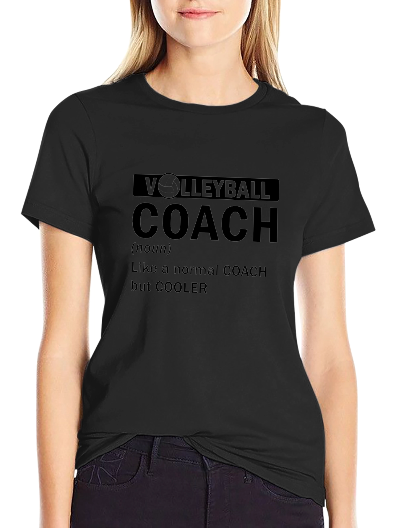 Volleyball Coach Graphic Tee - Cool & Comfy