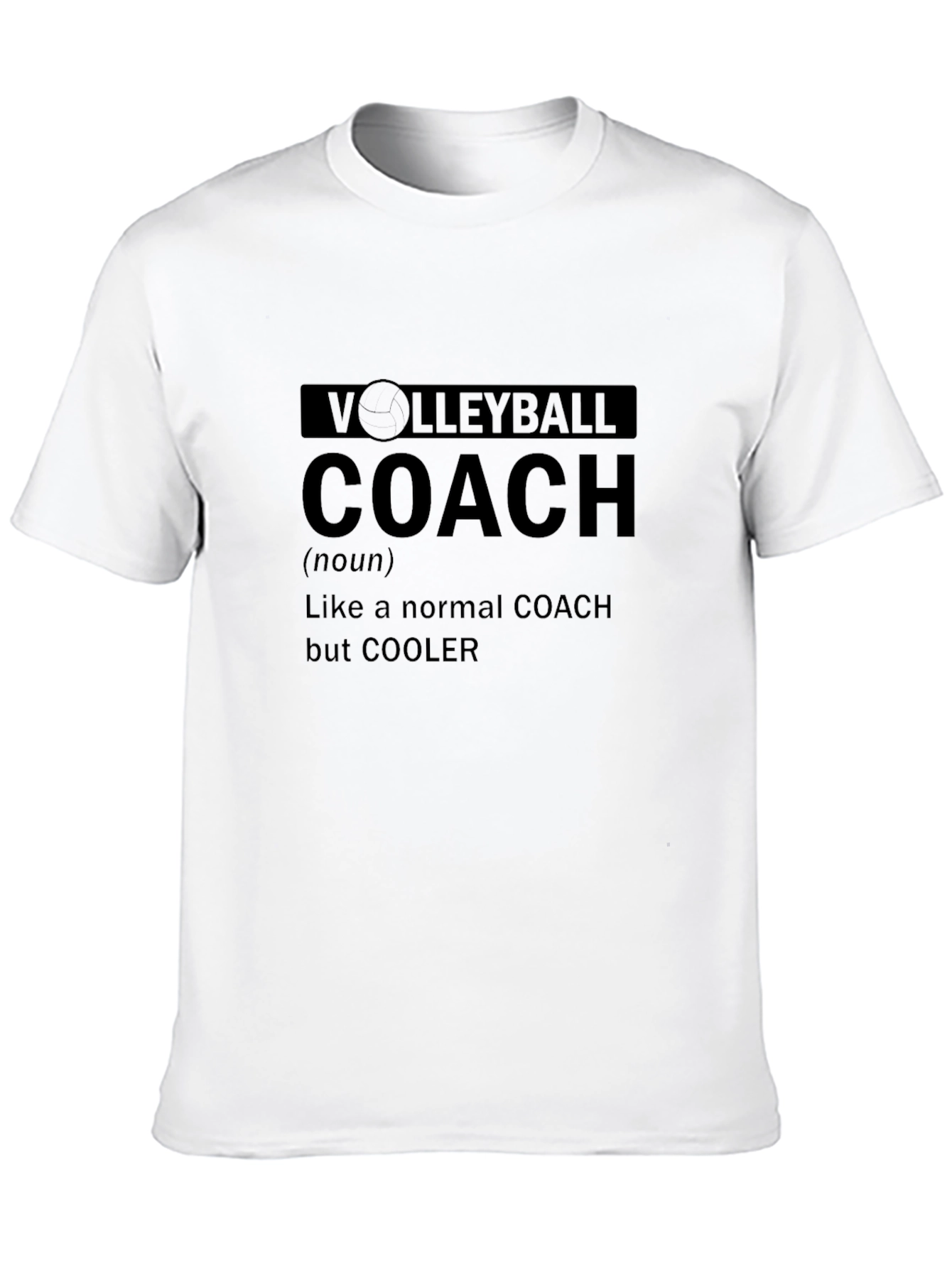 Volleyball Coach Graphic Tee - Cool & Comfy