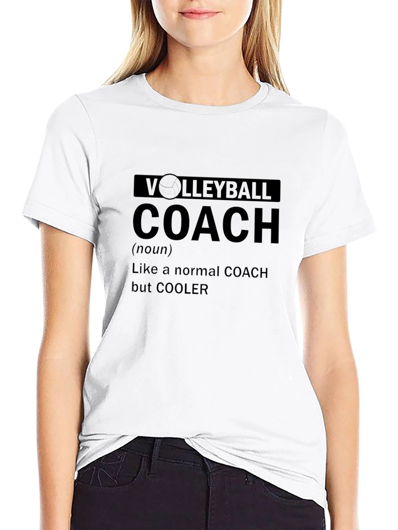 Volleyball Coach Graphic Tee - Cool & Comfy