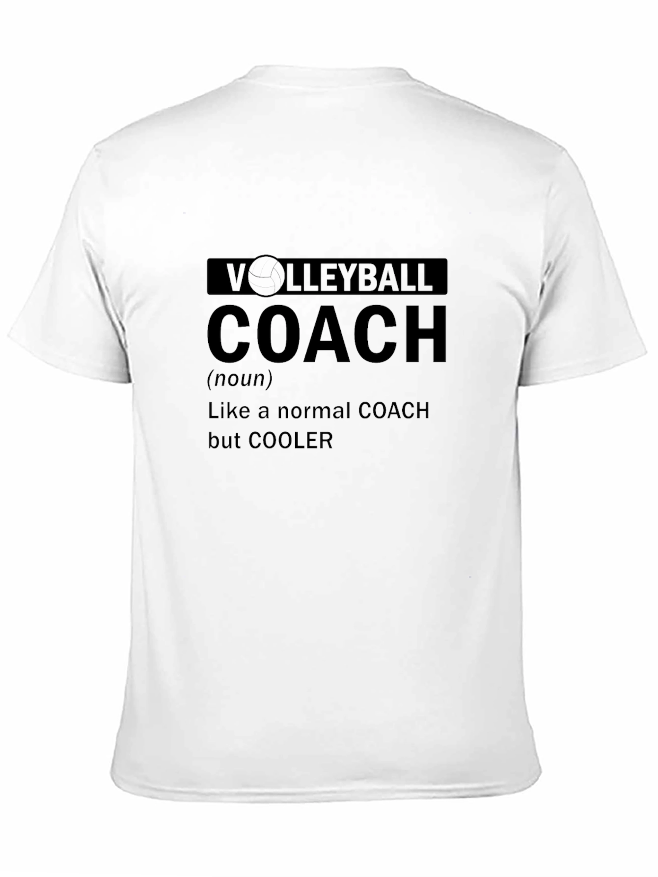Volleyball Coach Graphic Tee - Cool & Comfy