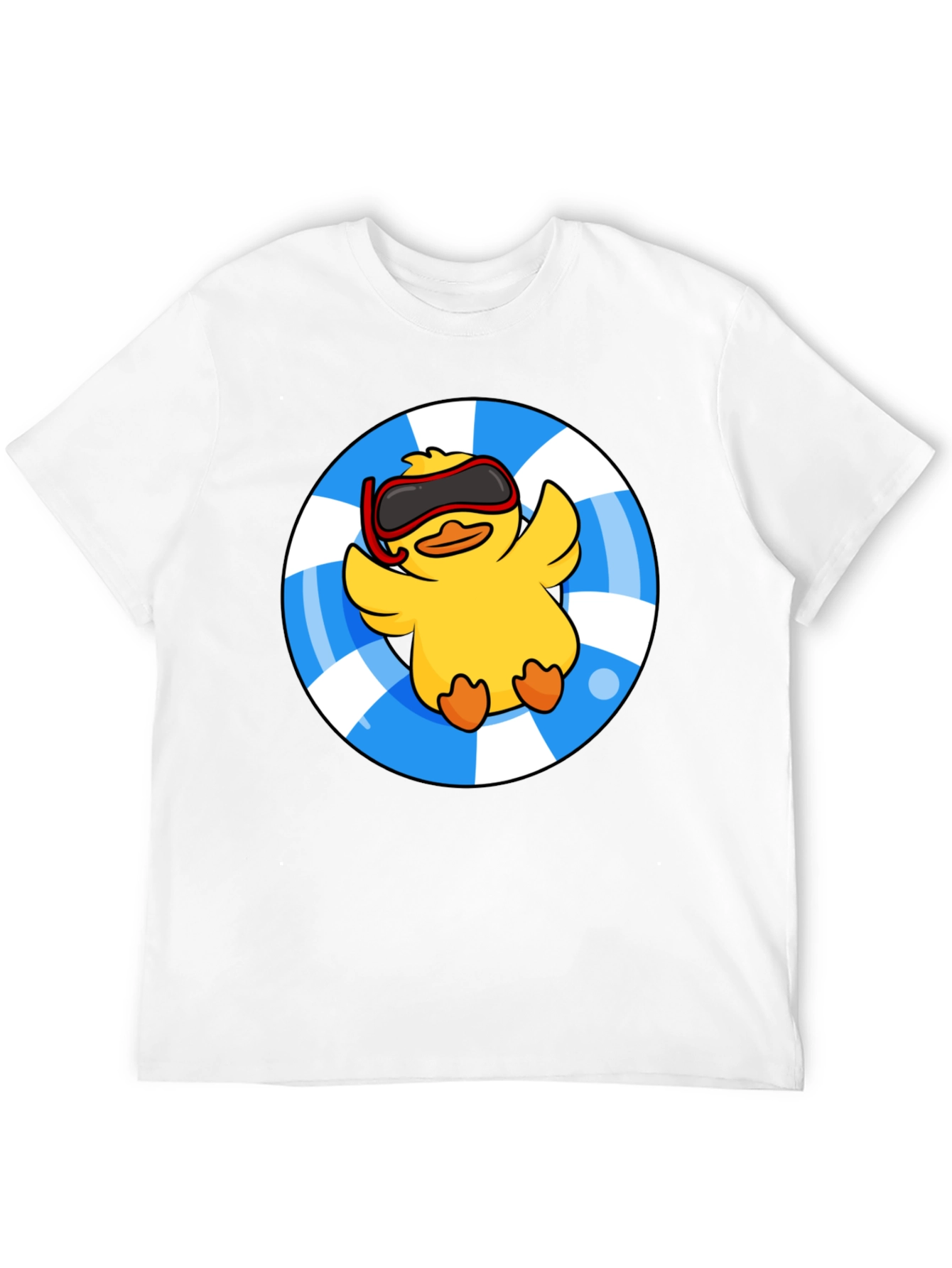 Duckling Pool Float Graphic Tee - Summer Ready!