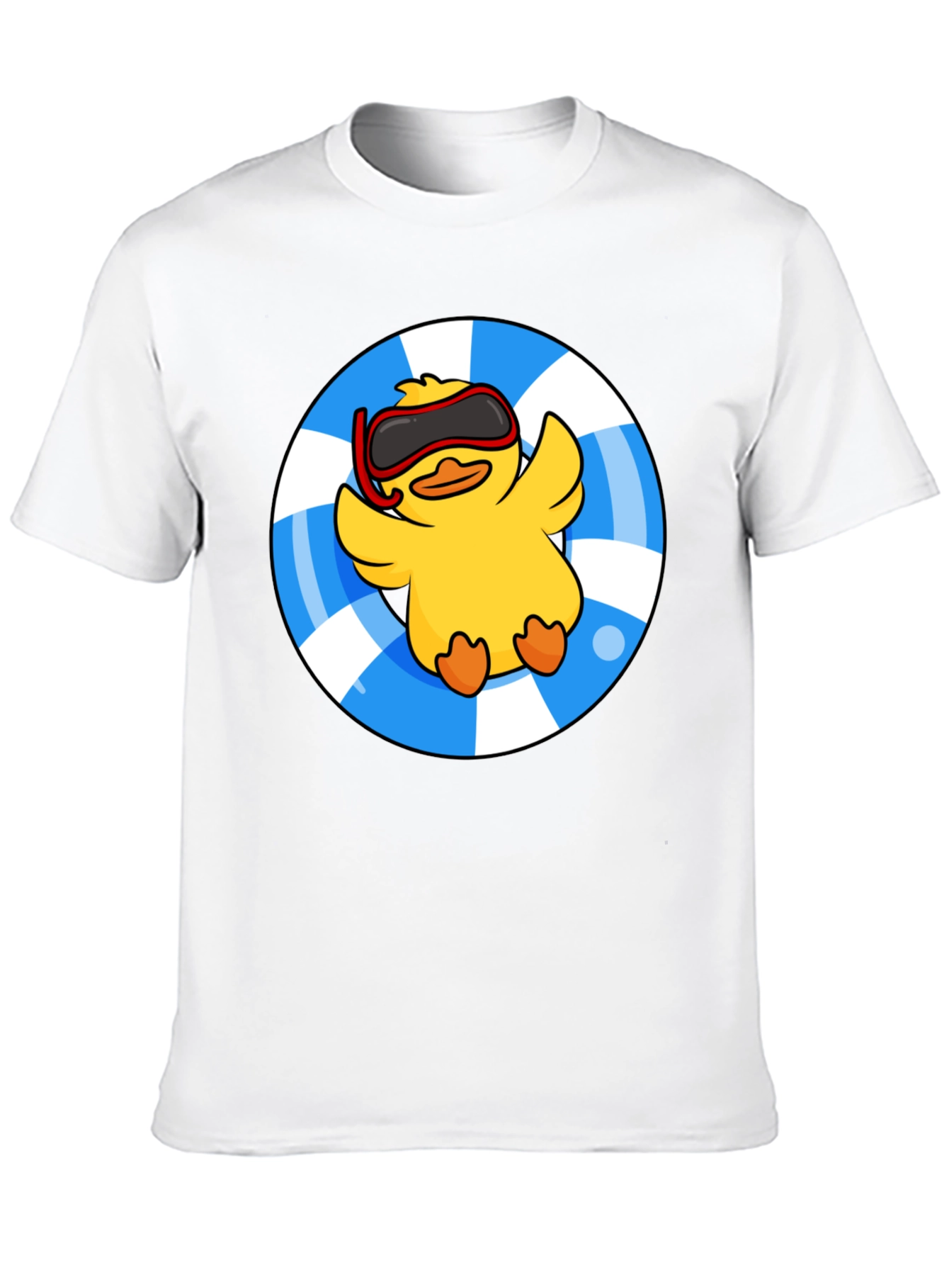 Duckling Pool Float Graphic Tee - Summer Ready!