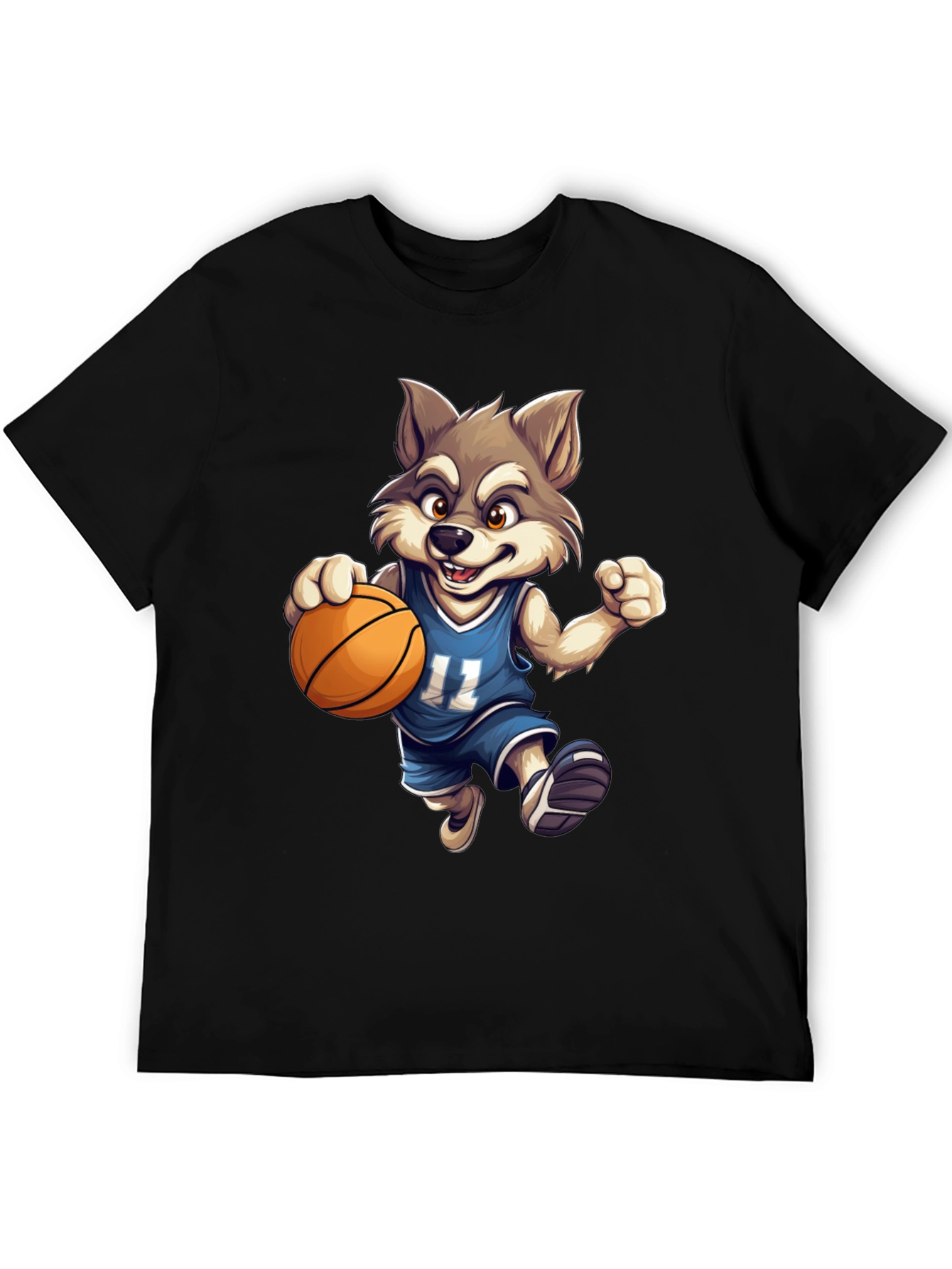 Wolf Basketball T-Shirt