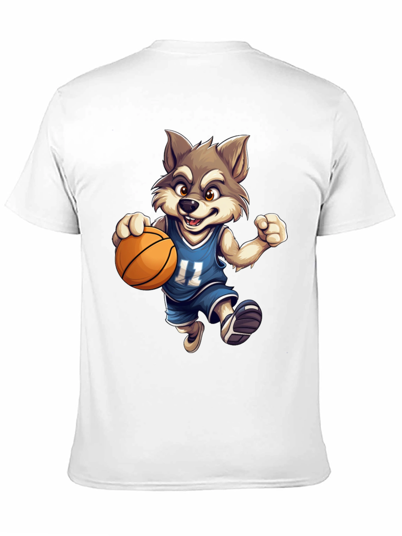 Wolf Basketball T-Shirt