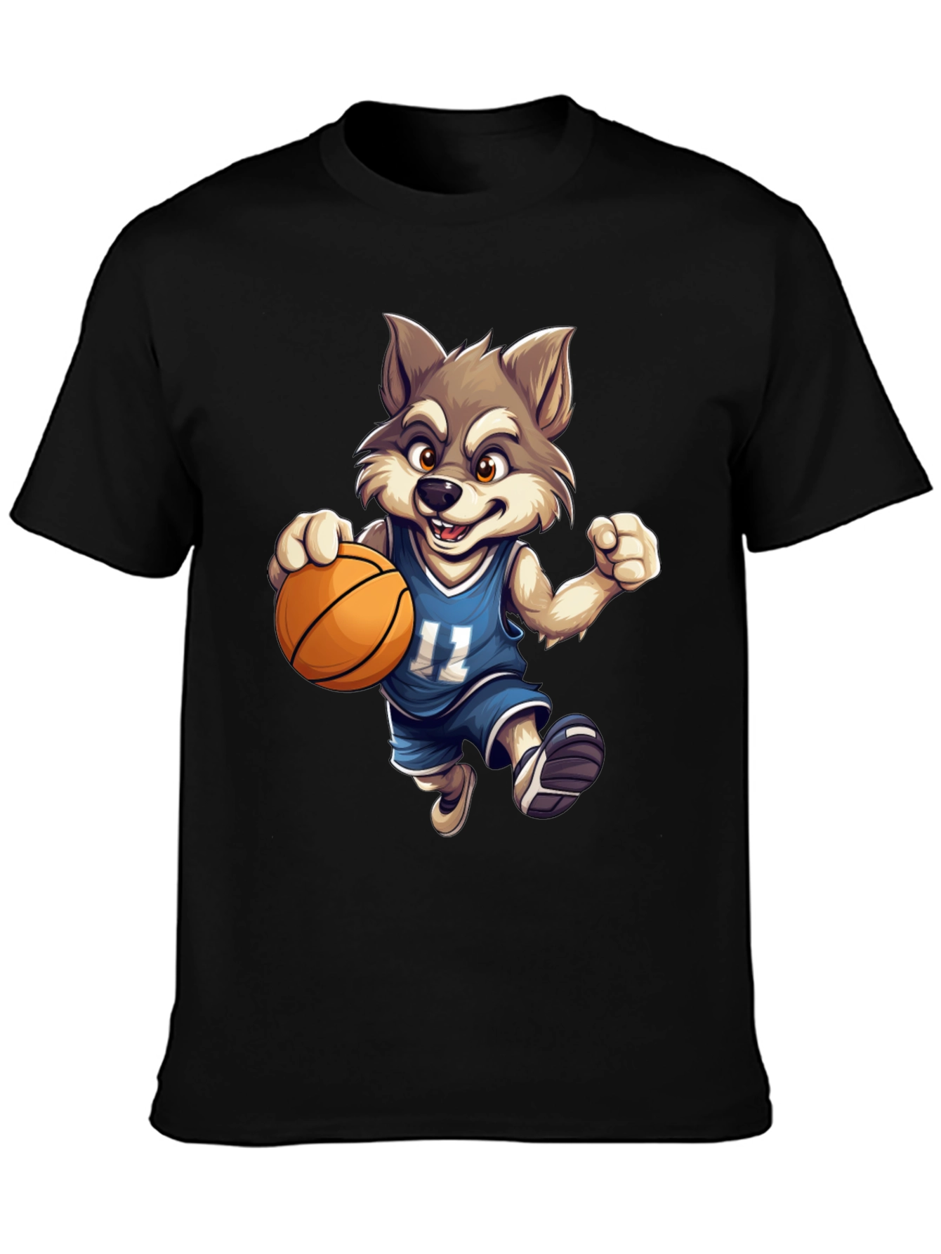 Wolf Basketball T-Shirt