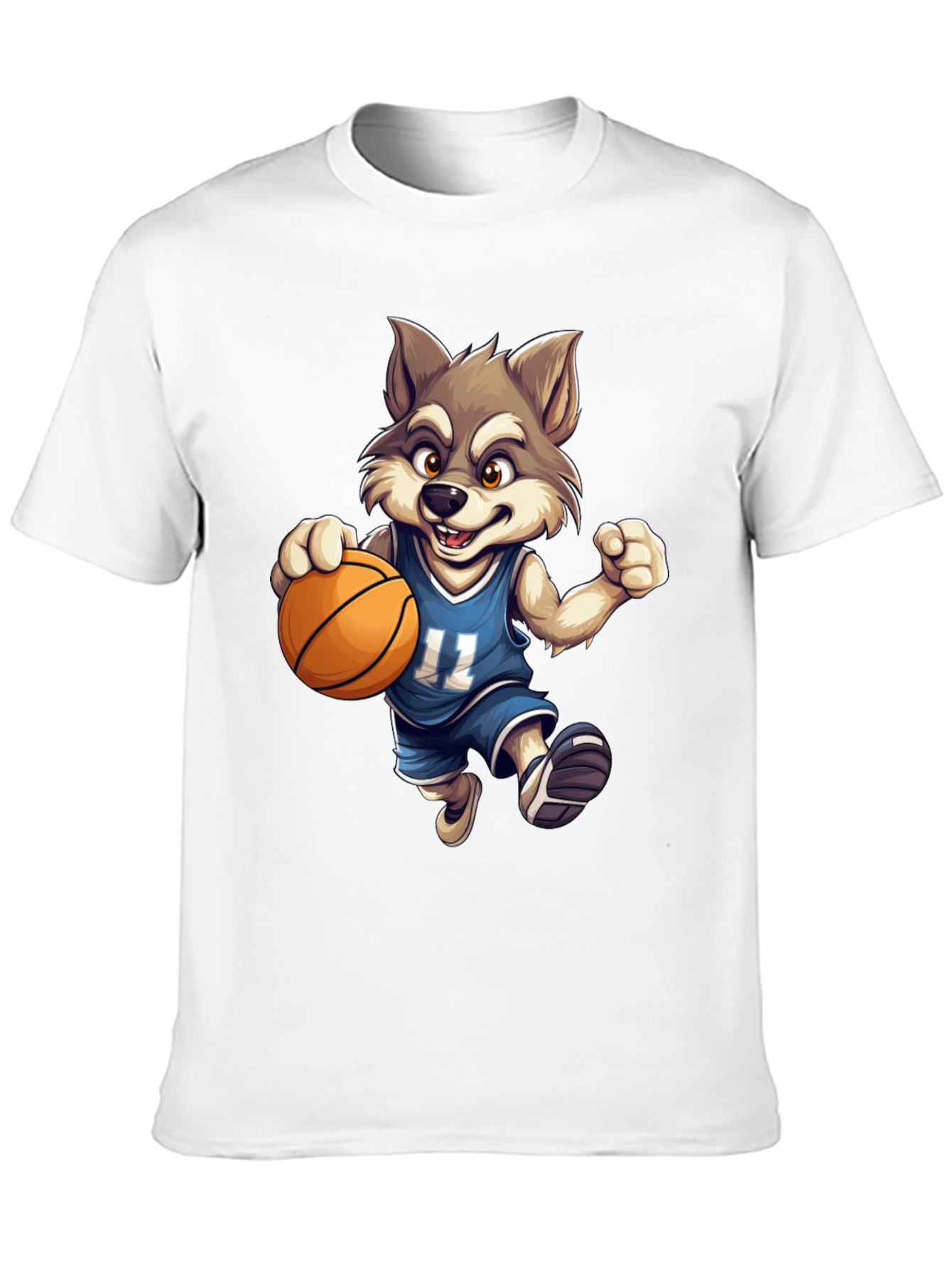 Wolf Basketball T-Shirt
