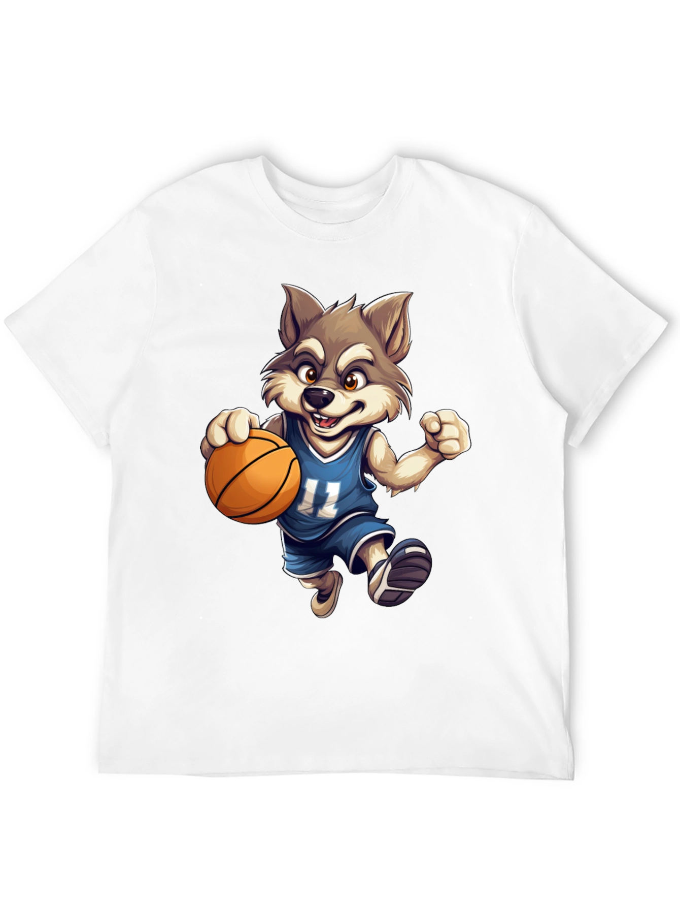Wolf Basketball T-Shirt