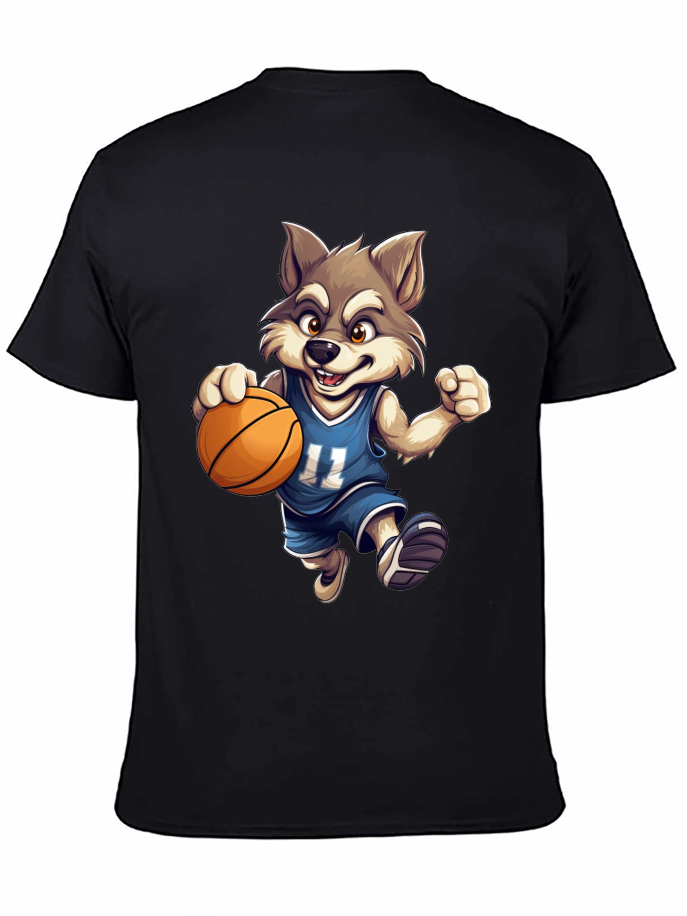 Wolf Basketball T-Shirt