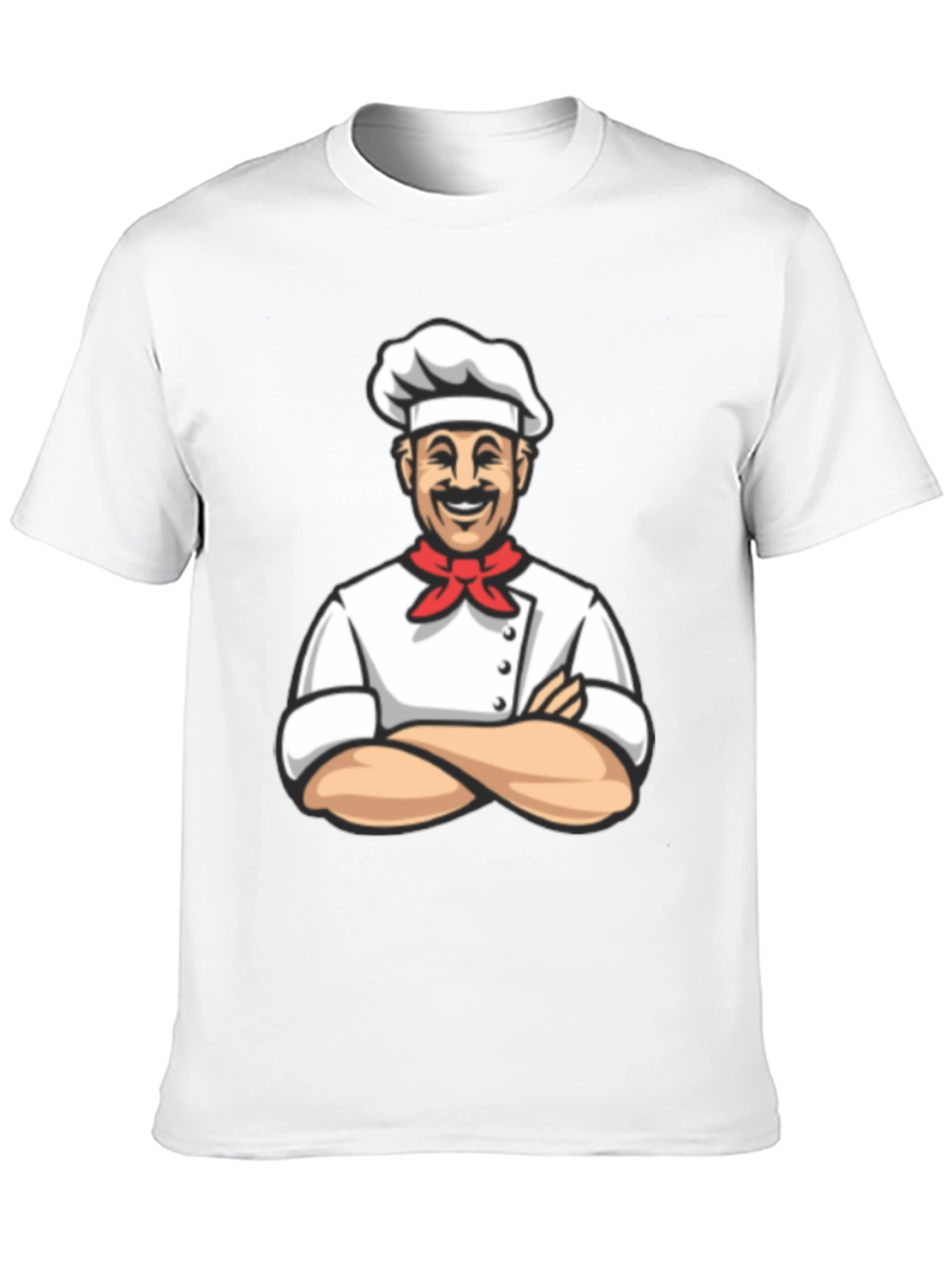 Chef Graphic T-Shirt - Black Cotton Tee