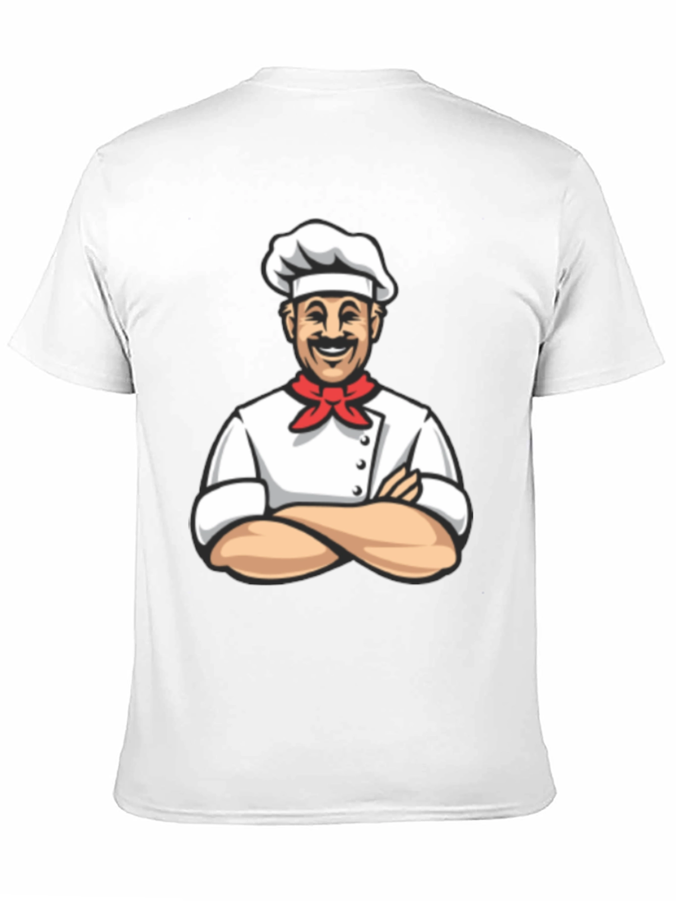 Chef Graphic T-Shirt - Black Cotton Tee
