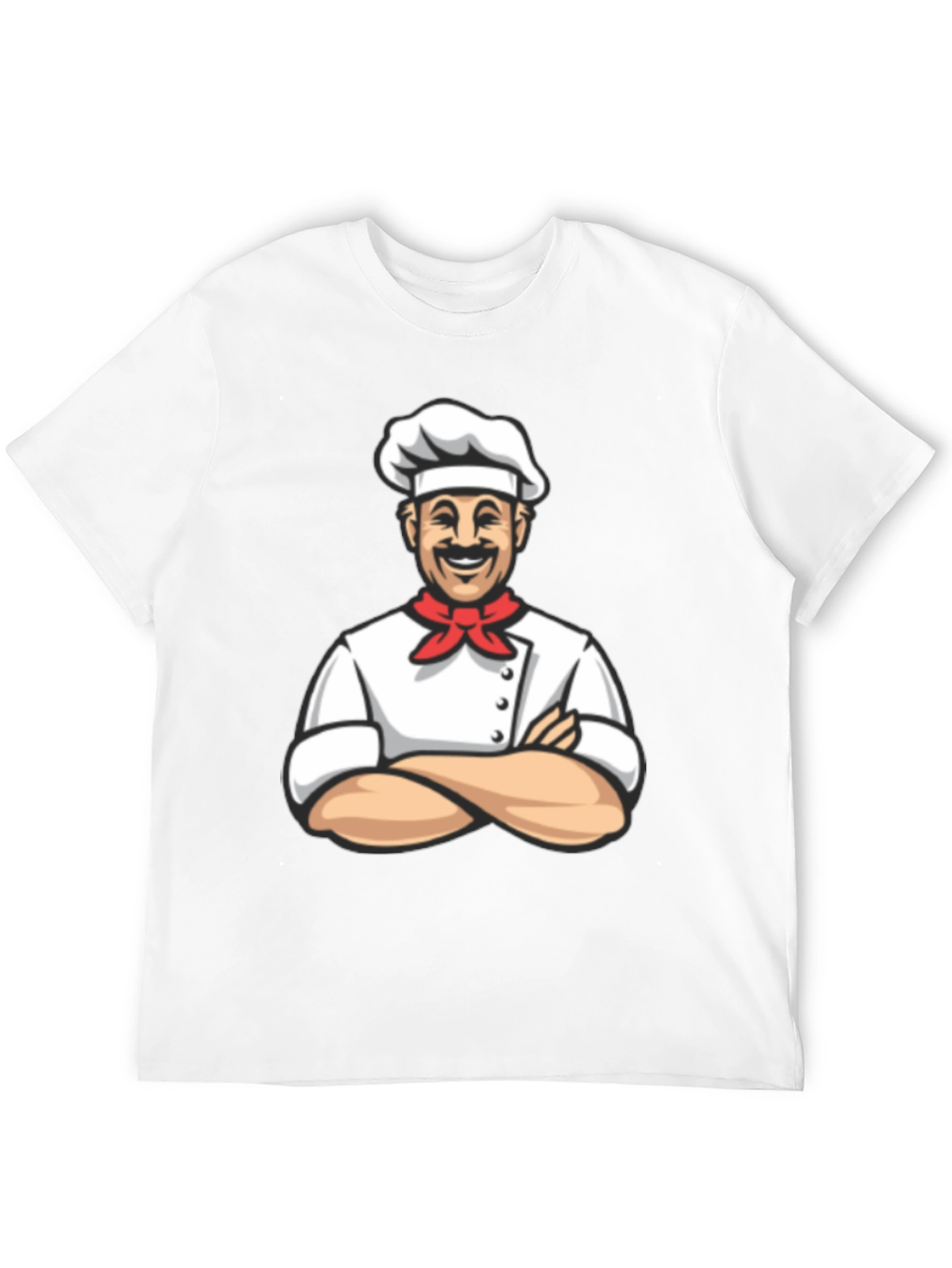 Chef Graphic T-Shirt - Black Cotton Tee
