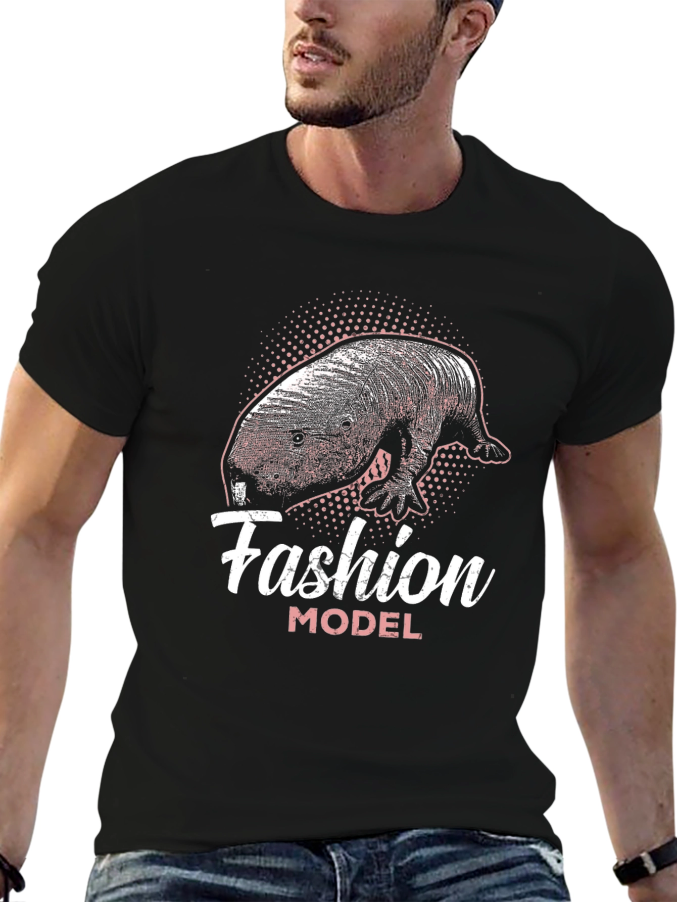 Fashion Model Naked Mole Rat T-Shirt