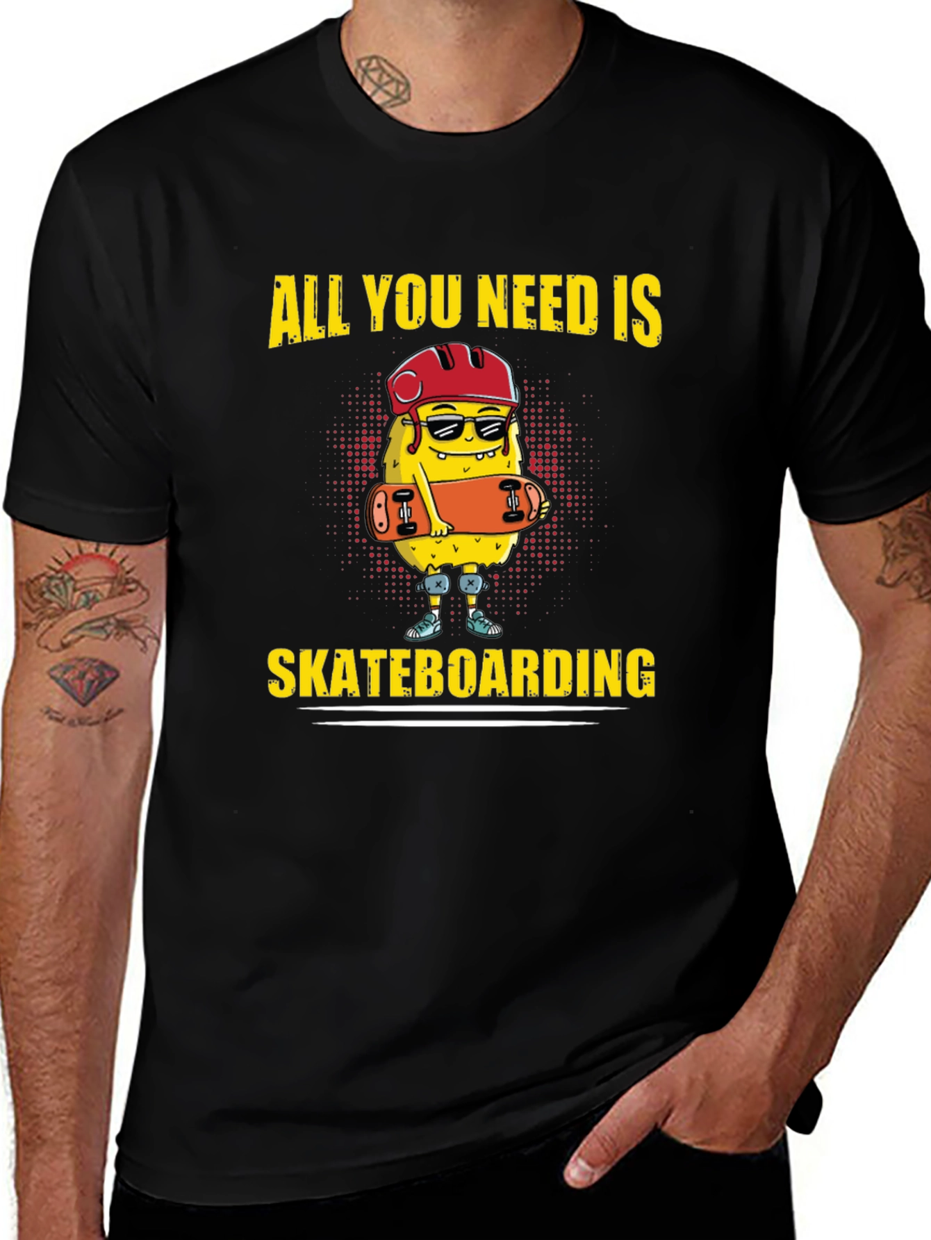 All You Need Is Skateboarding T-Shirt