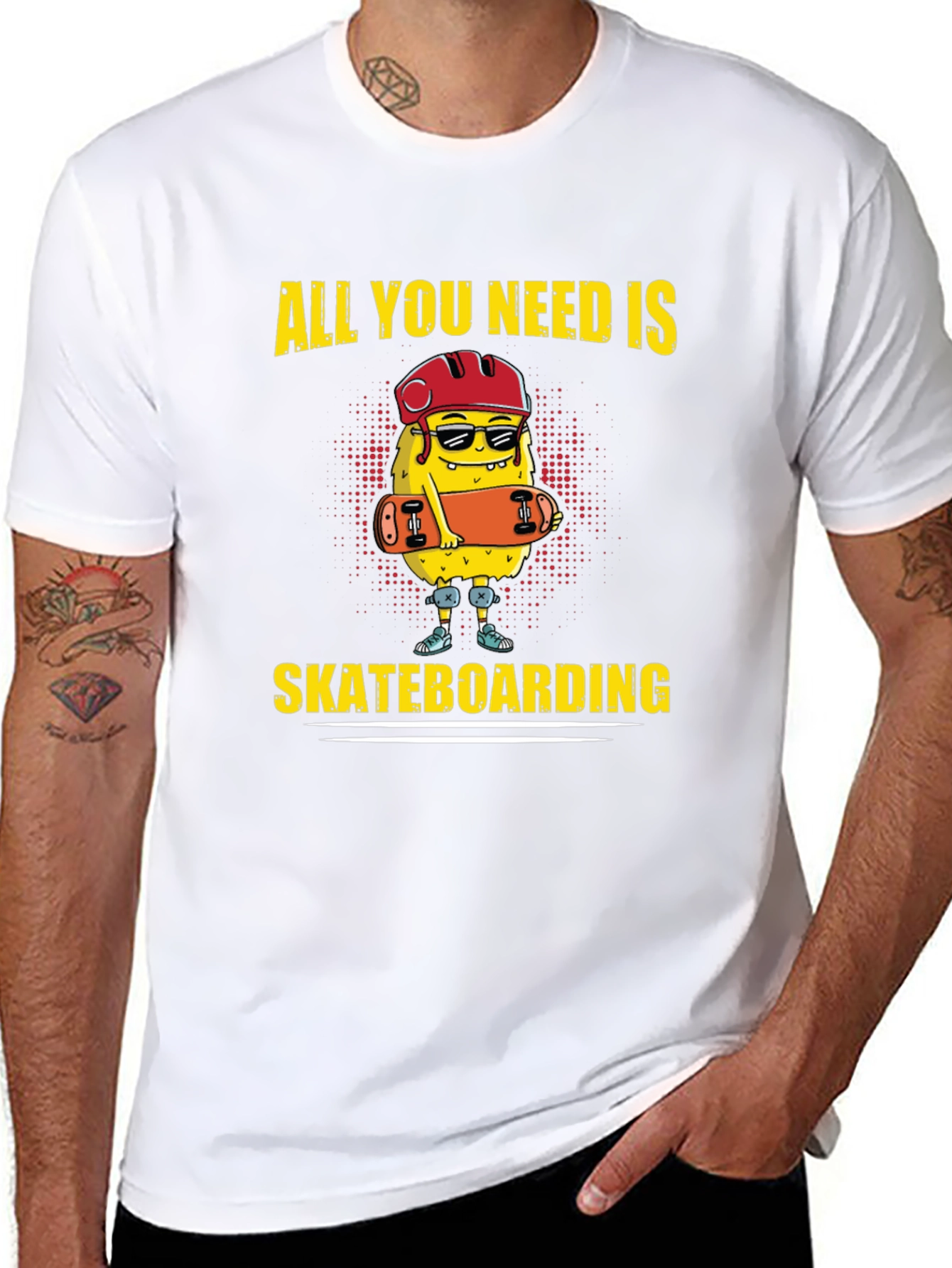 All You Need Is Skateboarding T-Shirt