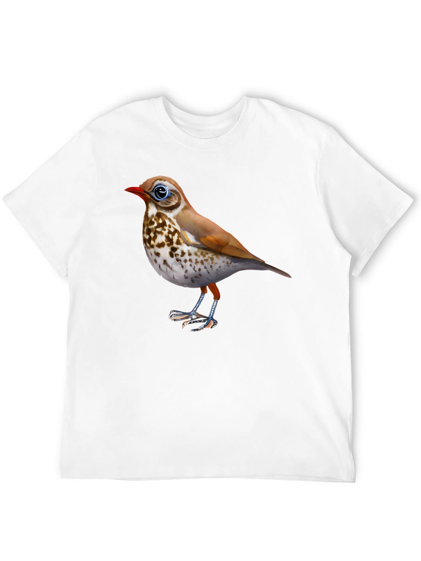 Bird Graphic Black T-Shirt