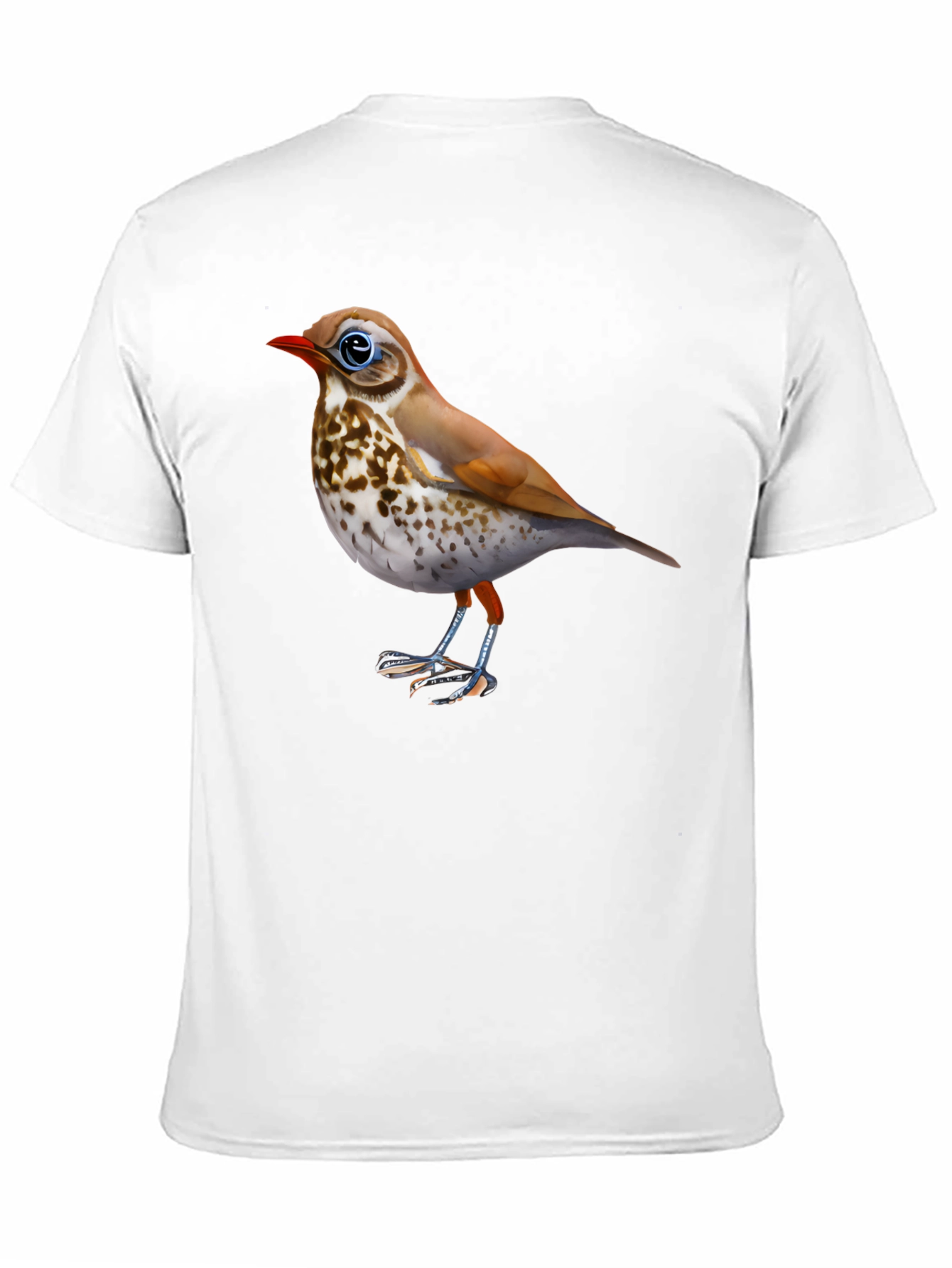 Bird Graphic Black T-Shirt