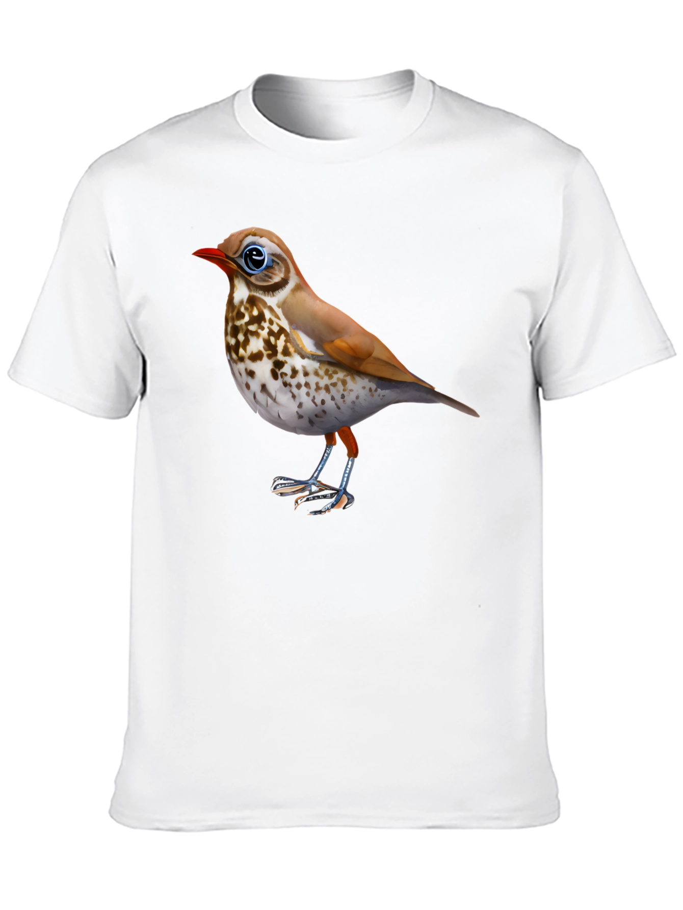 Bird Graphic Black T-Shirt