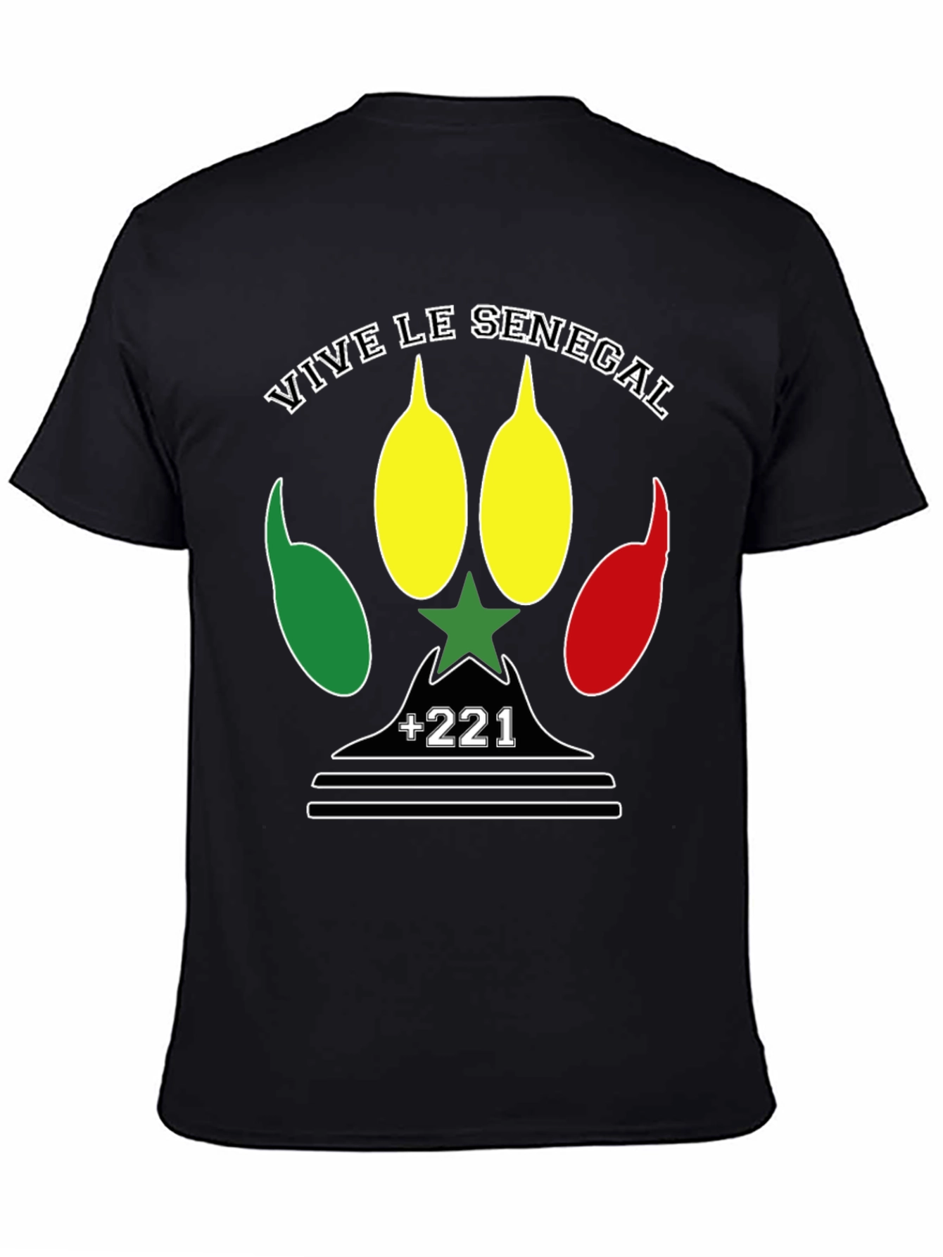 Vive Le Senegal Graphic Tee