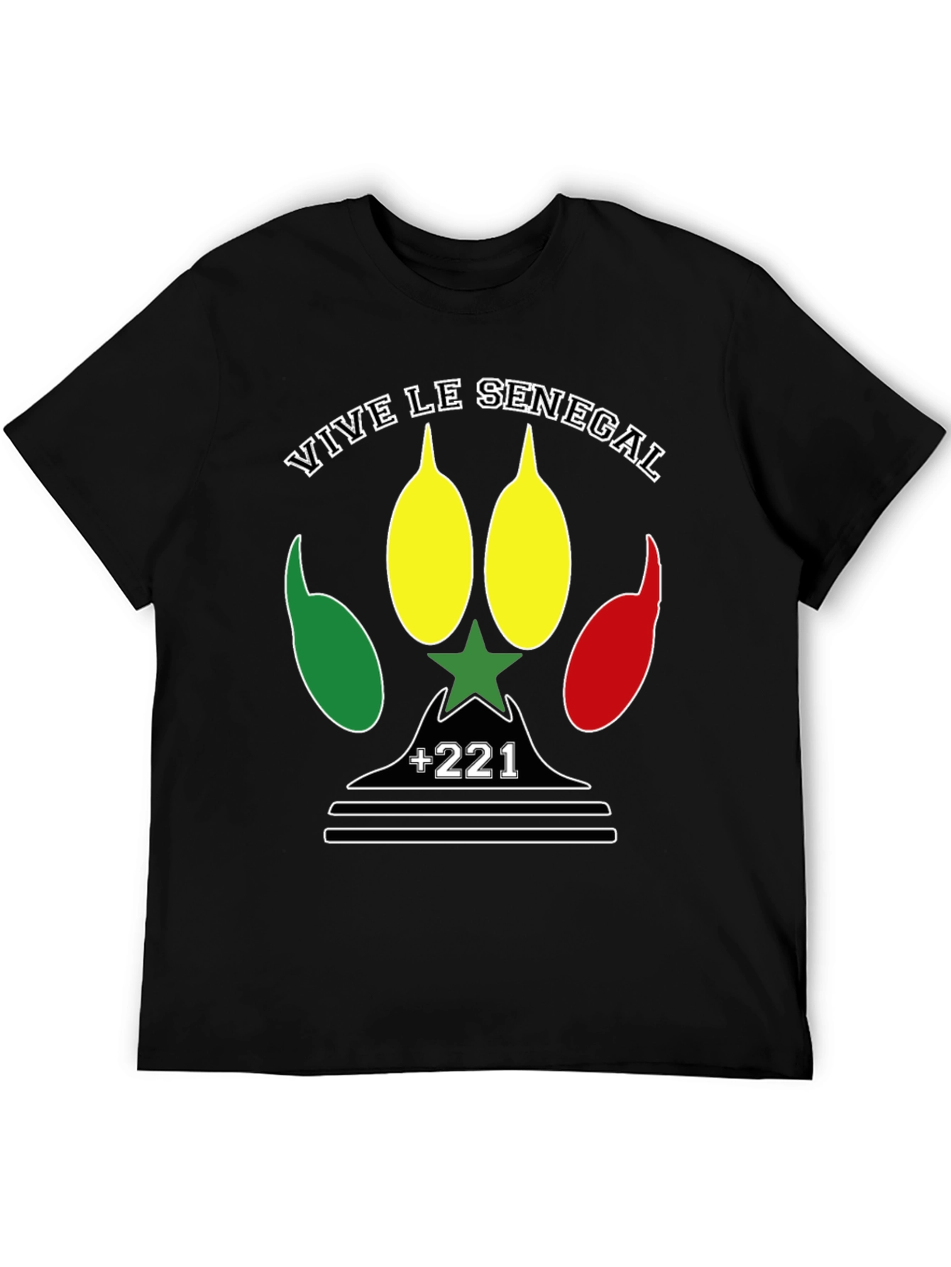 Vive Le Senegal Graphic Tee
