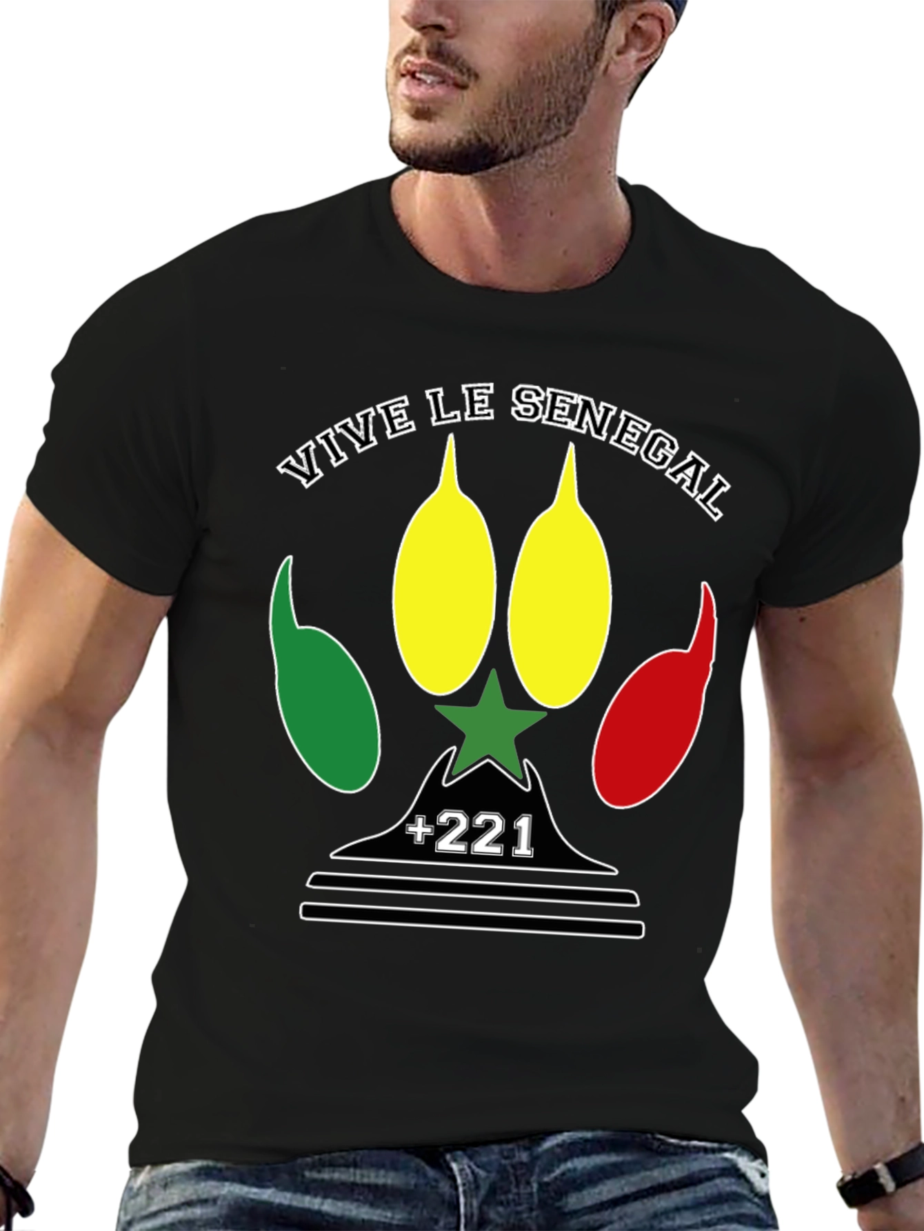 Vive Le Senegal Graphic Tee