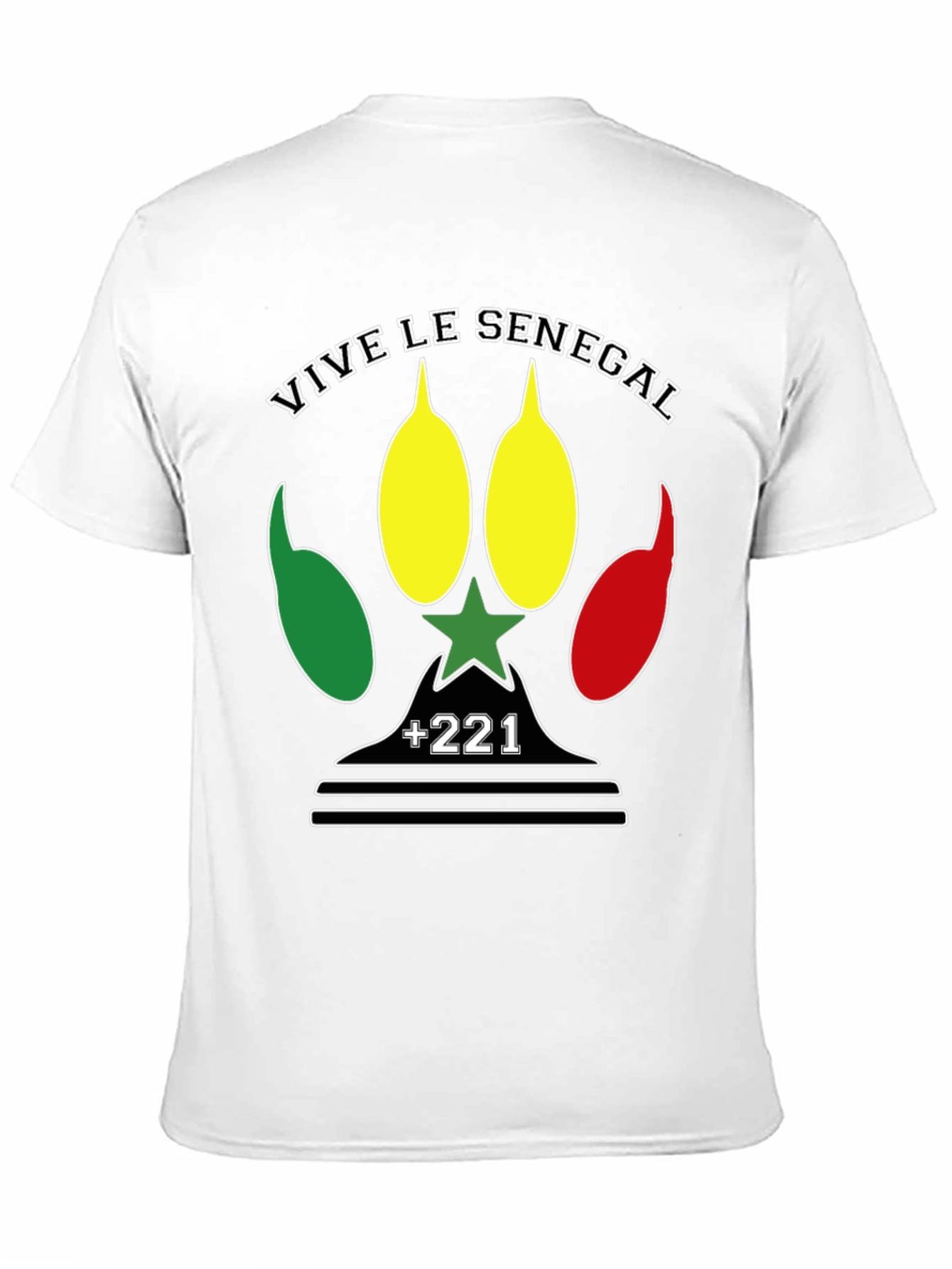 Vive Le Senegal Graphic Tee