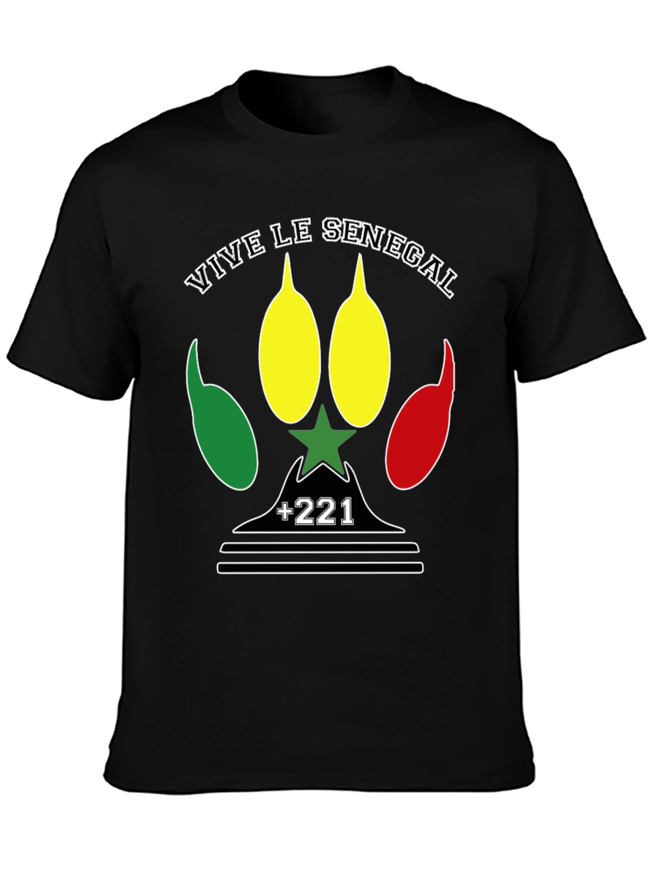 Vive Le Senegal Graphic Tee