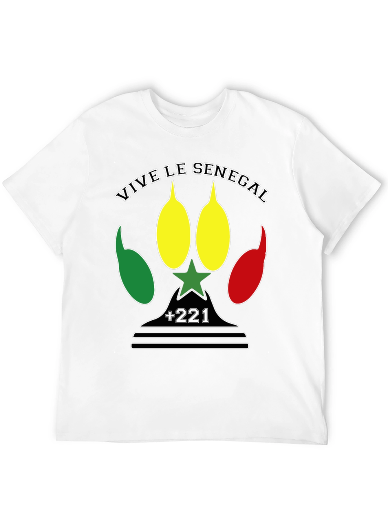 Vive Le Senegal Graphic Tee