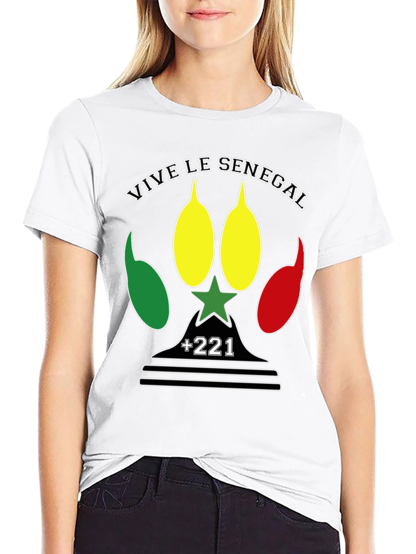 Vive Le Senegal Graphic Tee