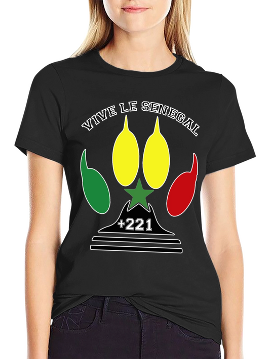 Vive Le Senegal Graphic Tee