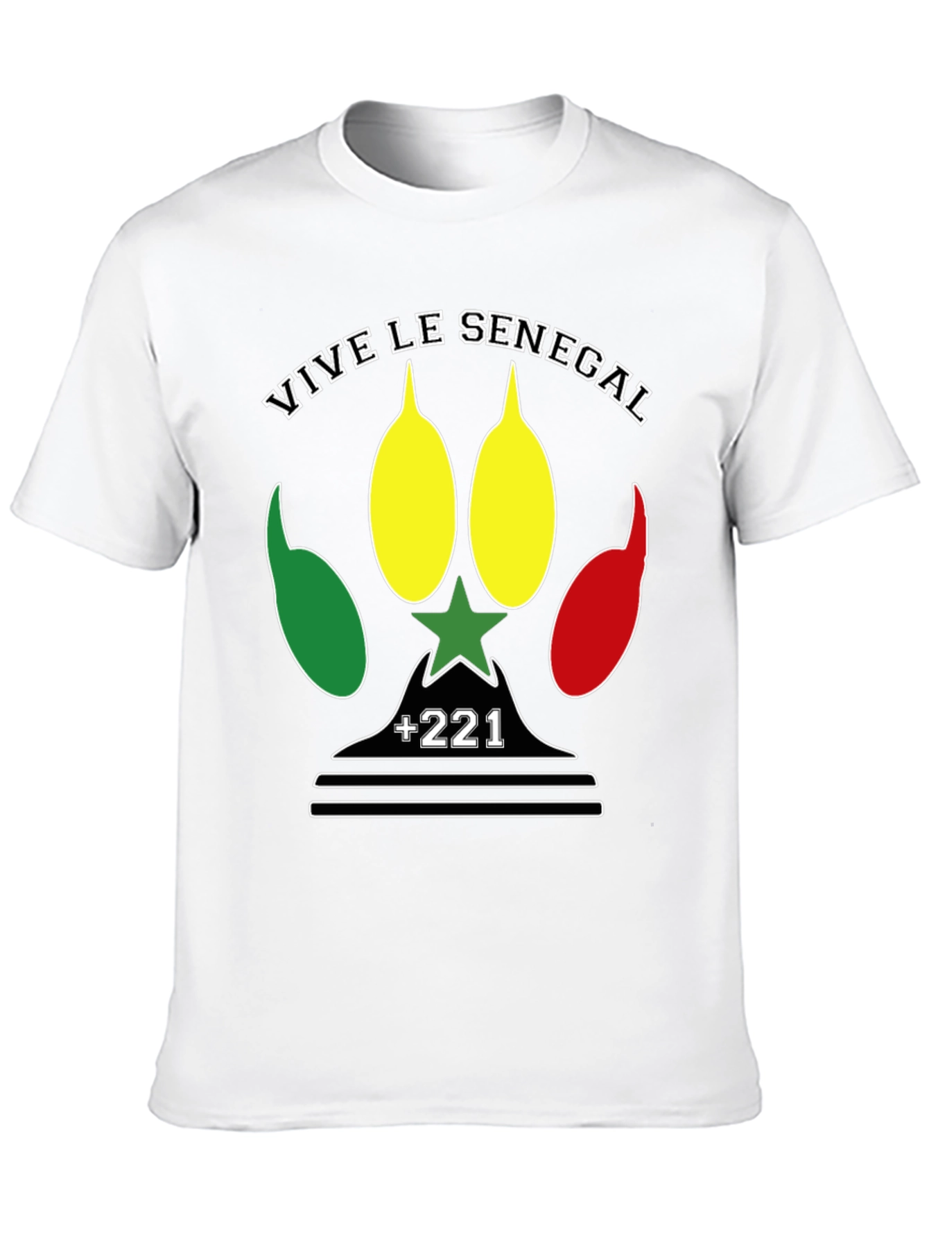 Vive Le Senegal Graphic Tee