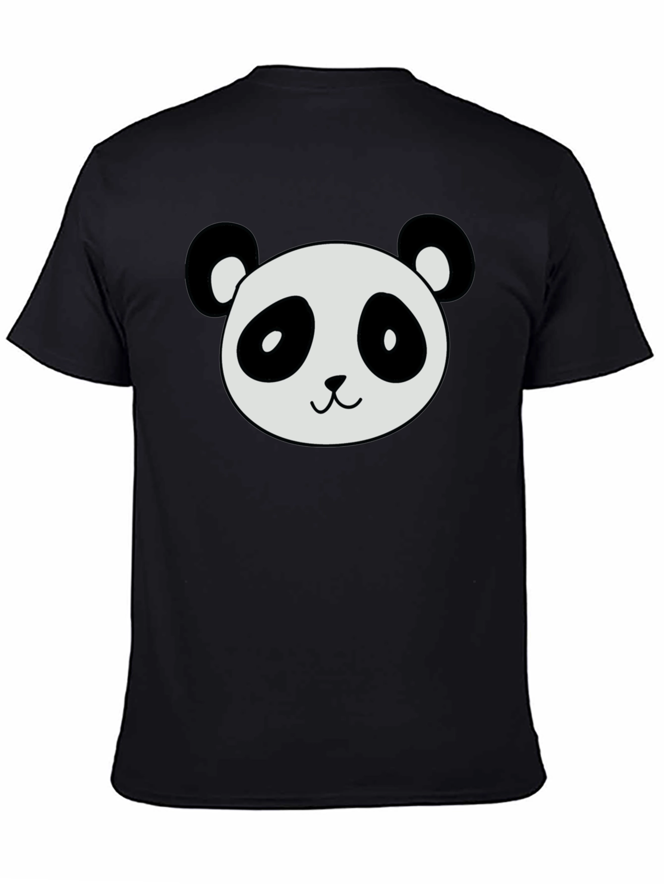 Panda Graphic Tee - Stylish Black T-Shirt